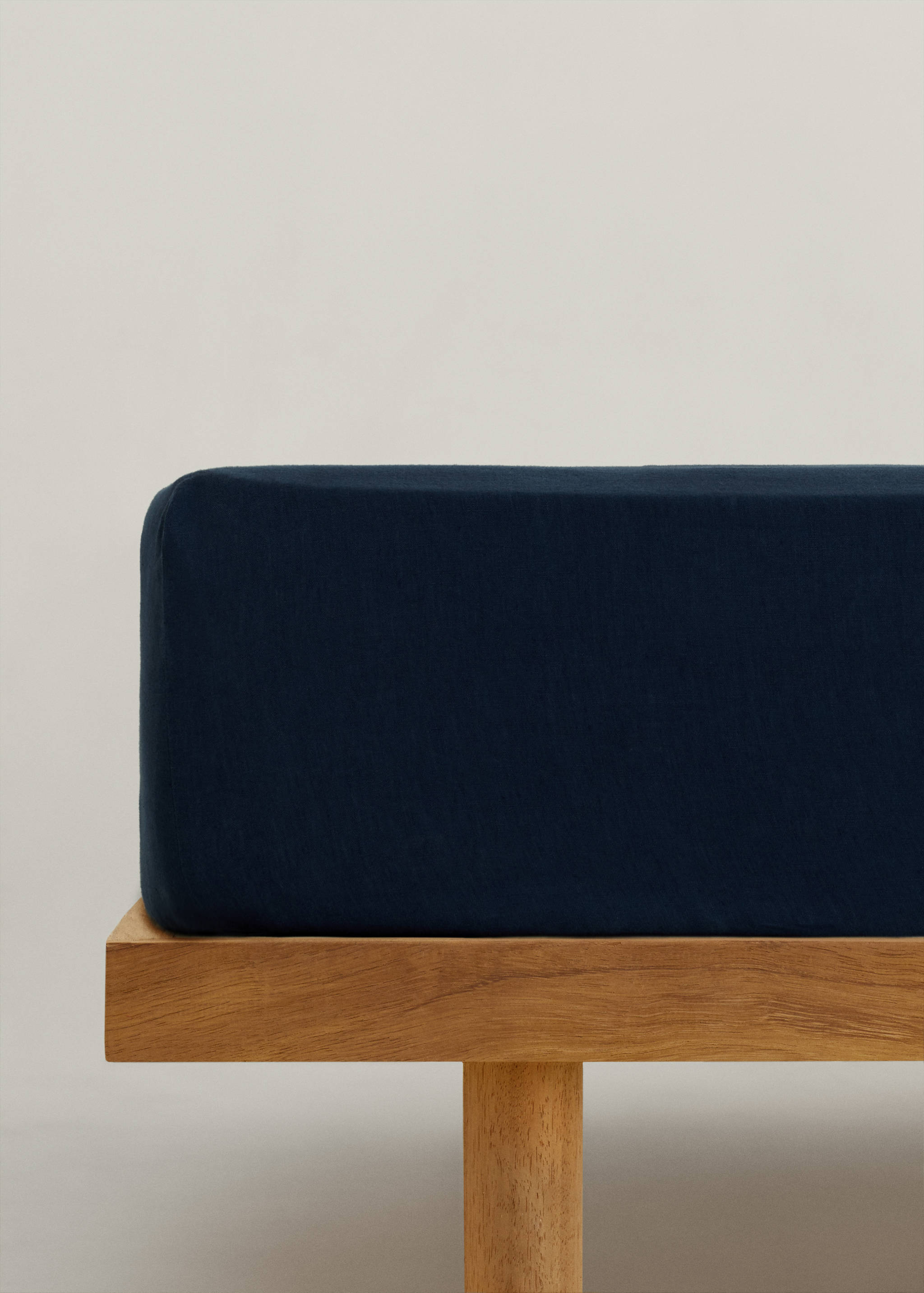100% linen fitted sheet 90x200x30cm - Article without model