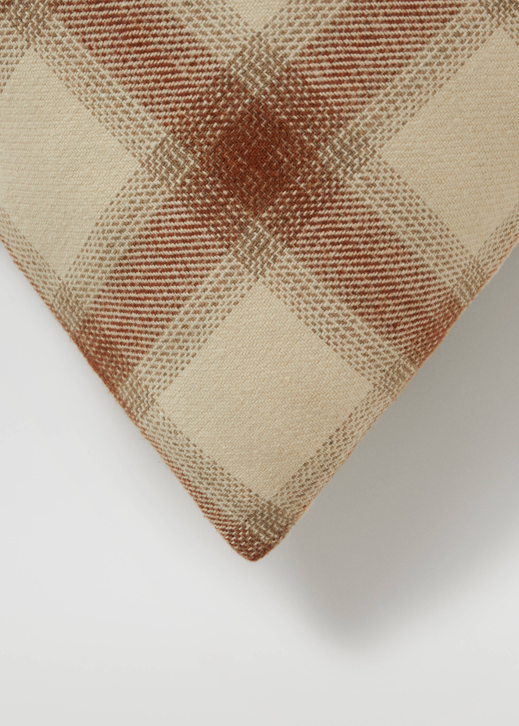 Check cotton cushion case 50X50cm - Details of the article 4