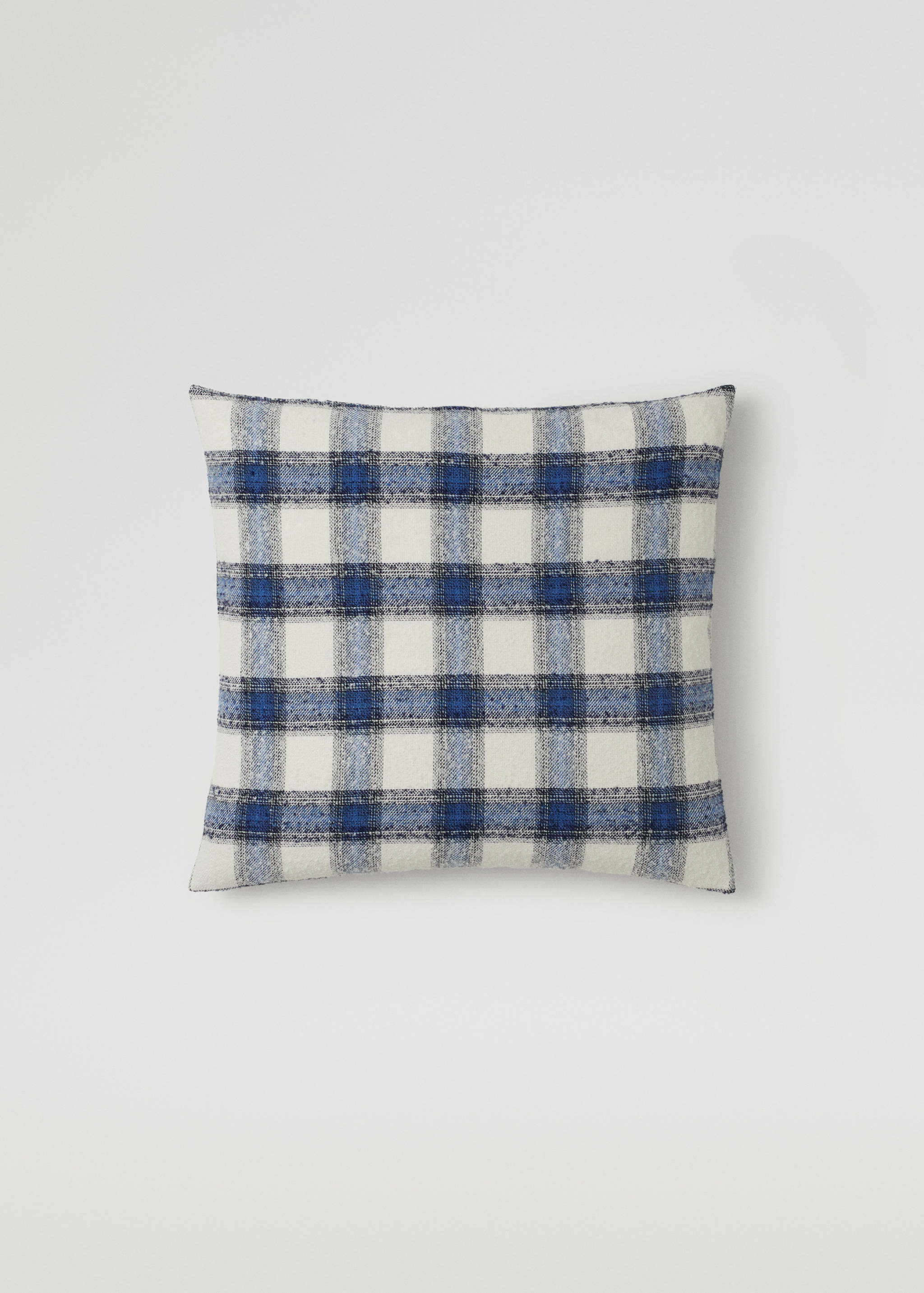 Check cotton cushion case 50X50cm - Article without model