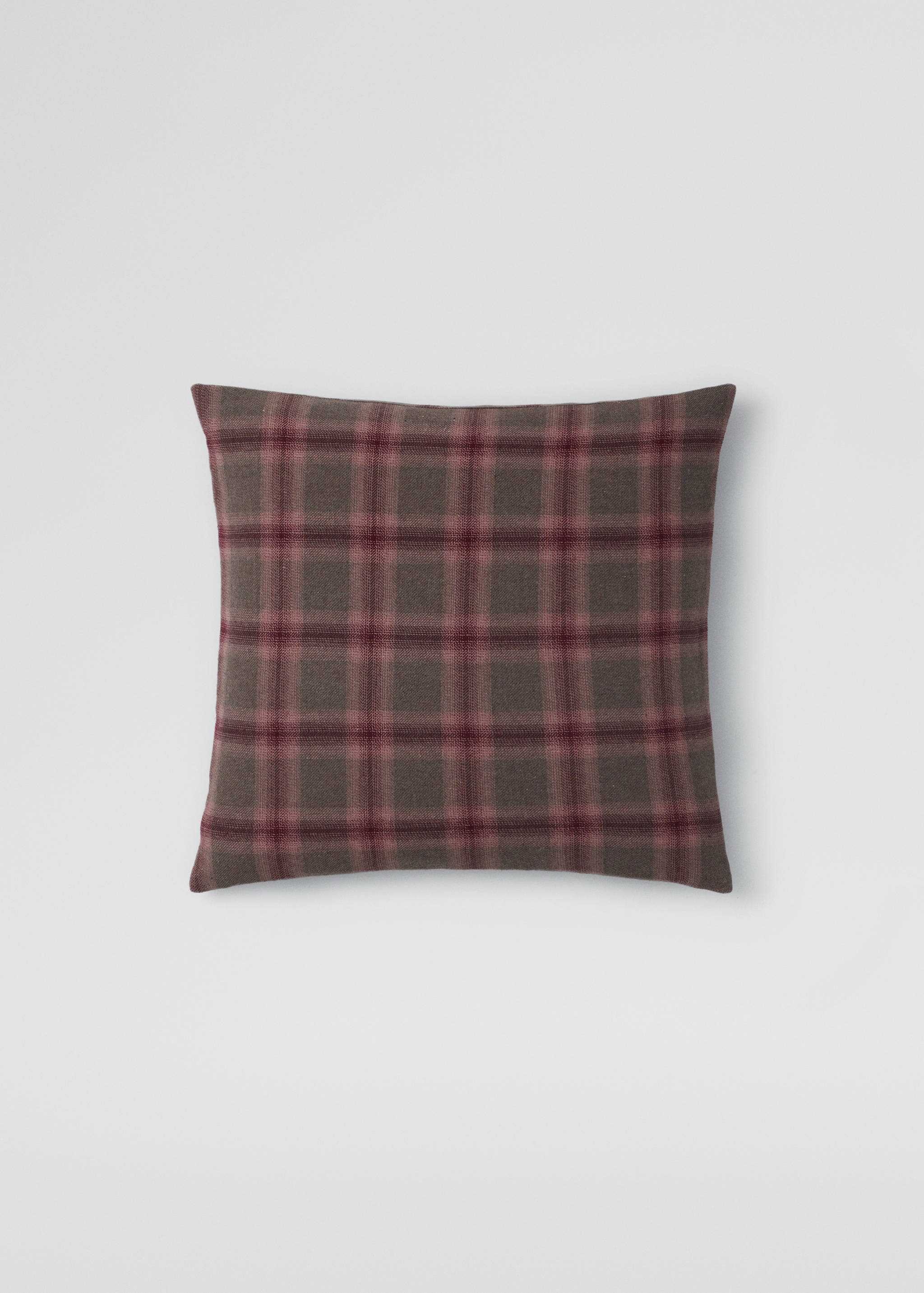 Check cotton cushion case 50X50cm - Article without model