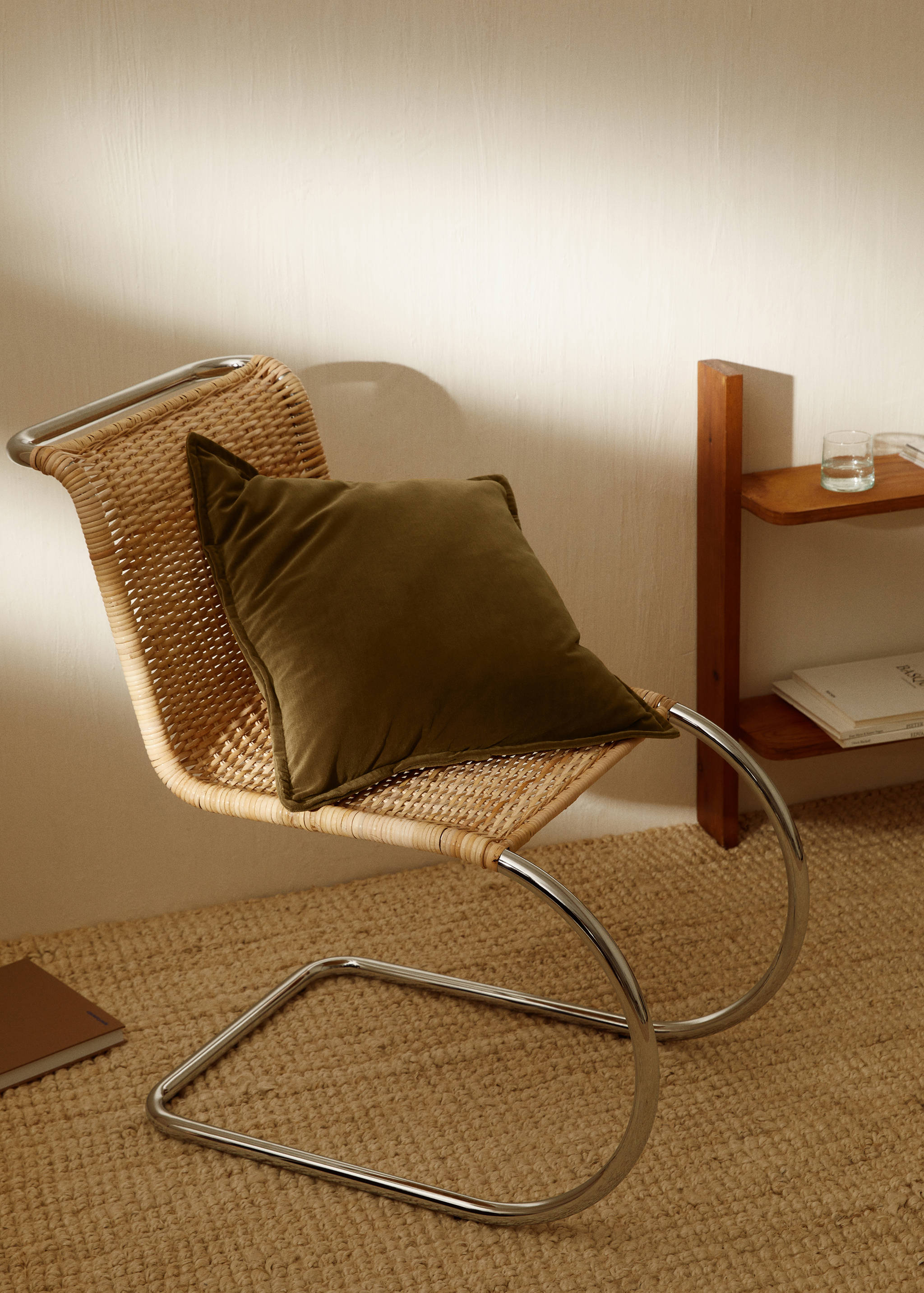 Velvet cushion cover 50X50cm - General plane