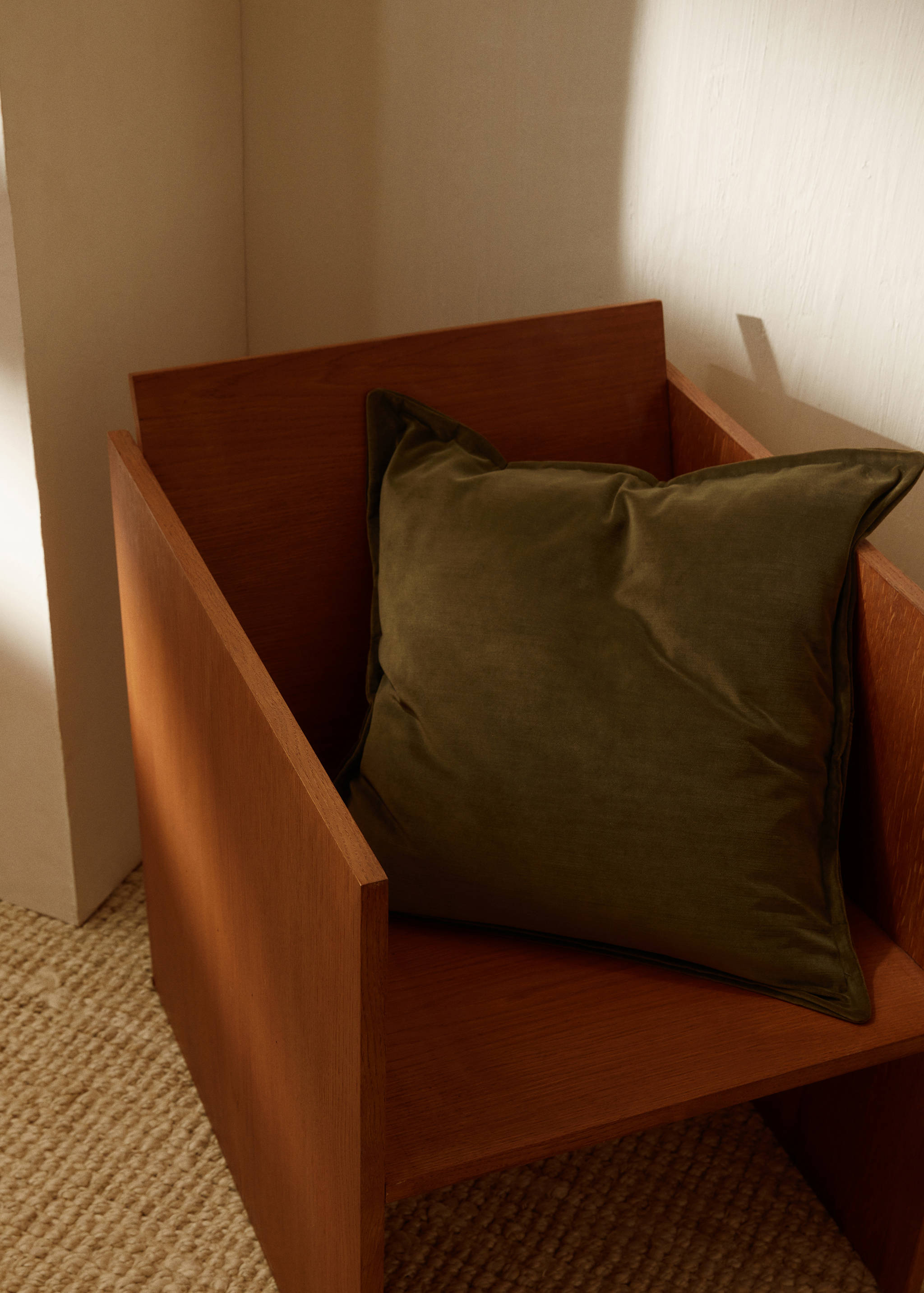 Velvet cushion cover 50X50cm - General plane