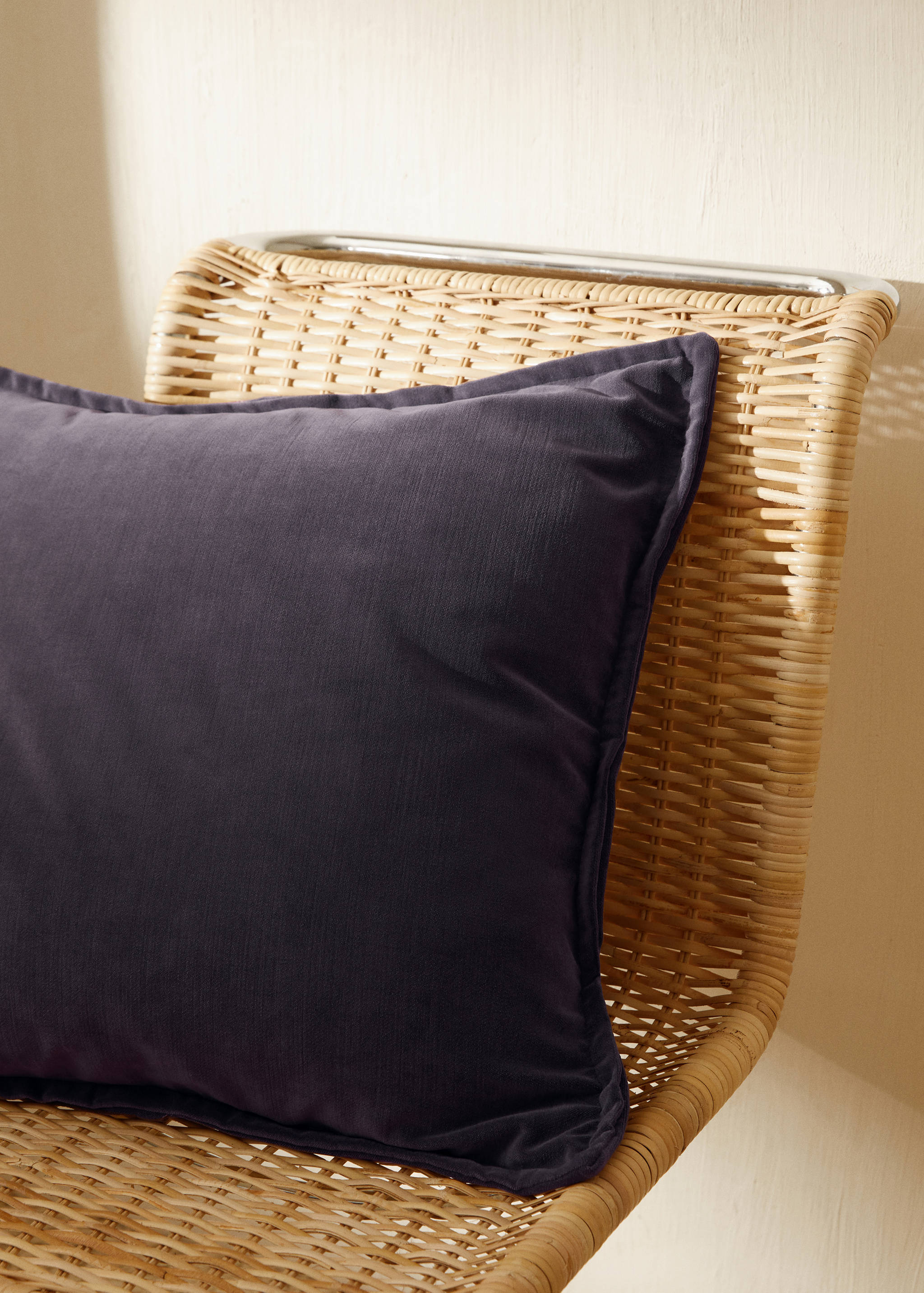 Velvet cushion cover 50X50cm - General plane