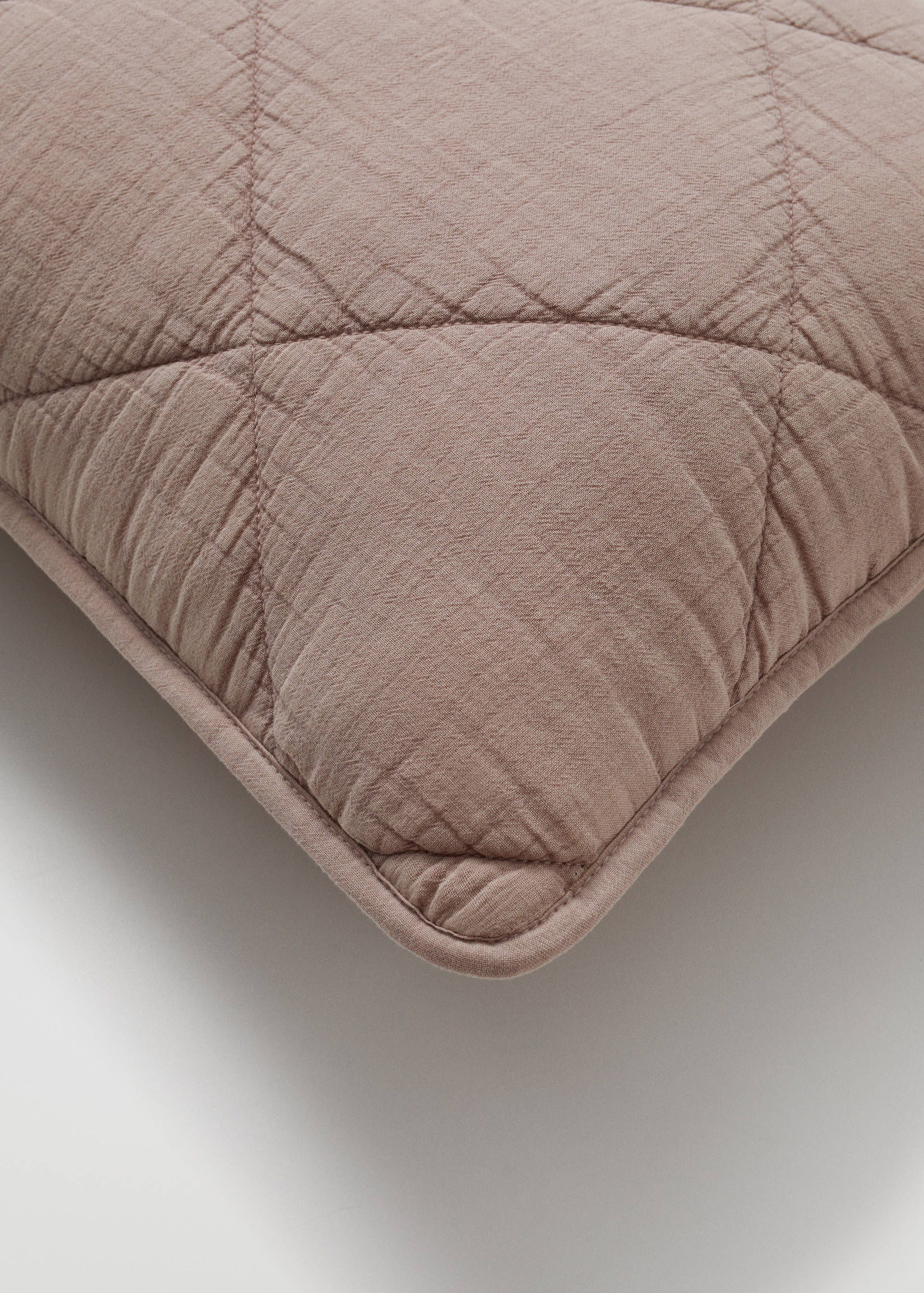 Gesteppte Kissenhülle aus Baumwolle 40 x 60 cm - Detail des Artikels 2