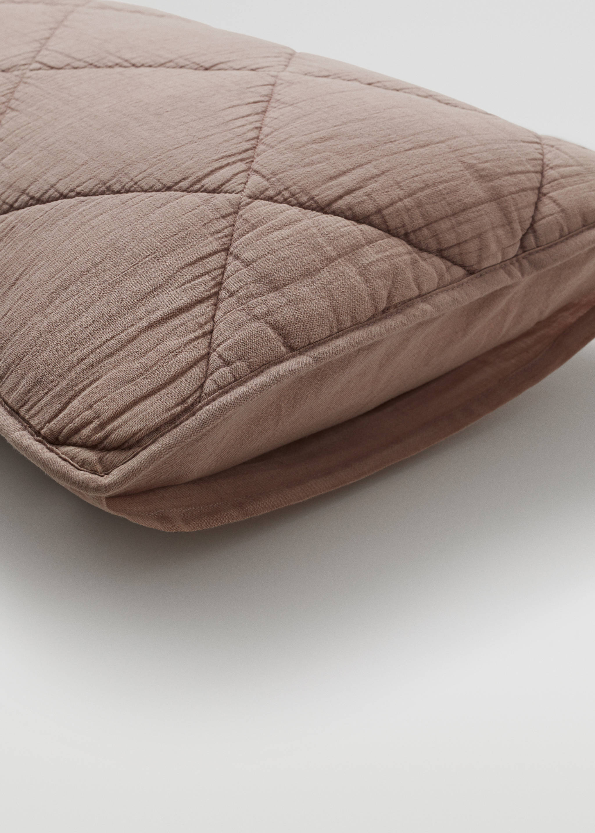 Gesteppte Kissenhülle aus Baumwolle 40 x 60 cm - Detail des Artikels 3