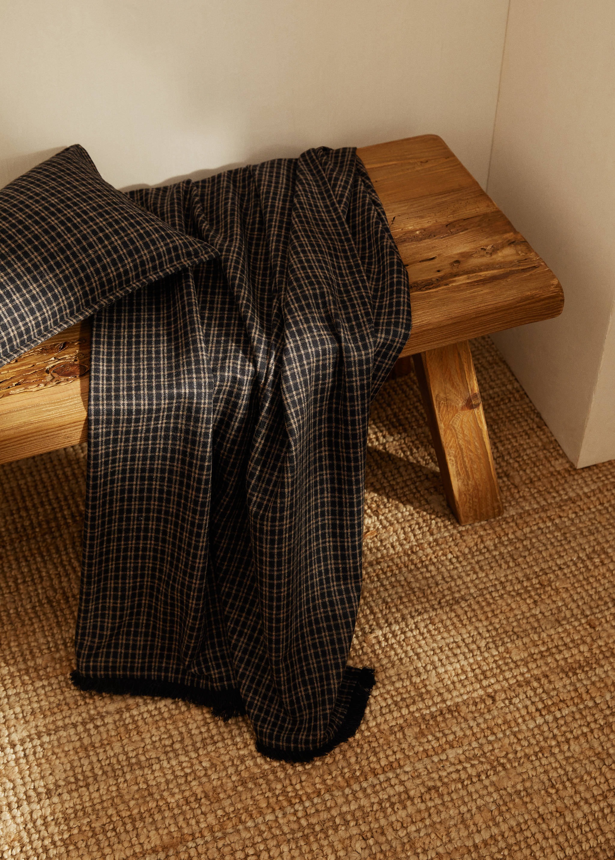 Couverture laine carreaux 130x180 cm - Détail de l'article 8