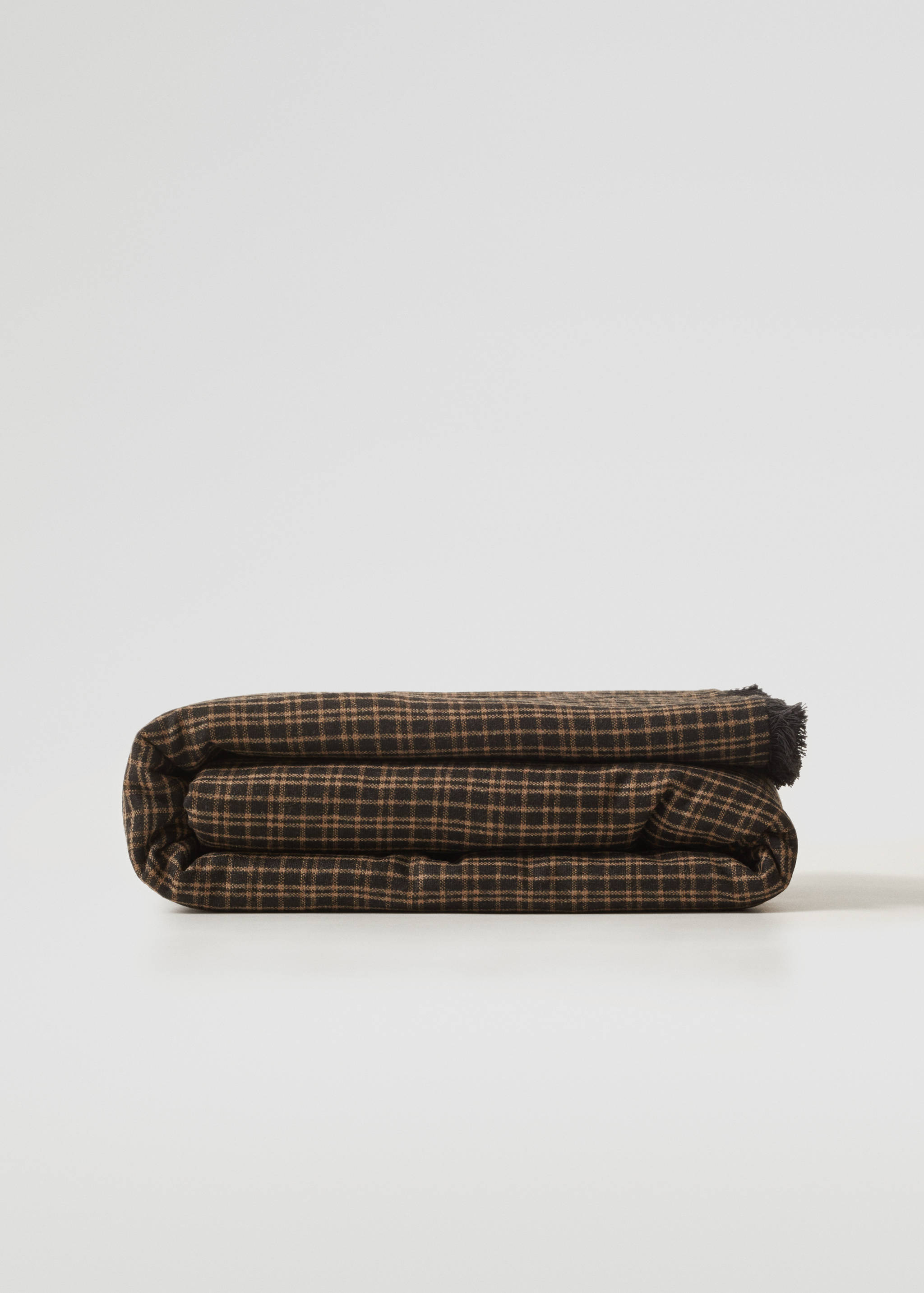 Couverture laine carreaux 130x180 cm - Article sans modèle