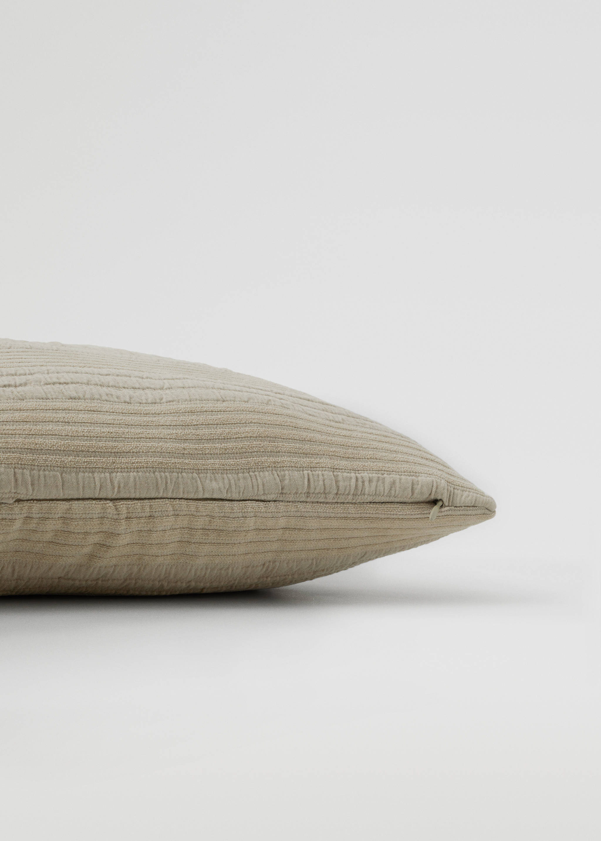 Funda de cojín rayas 50x50  - Plano medio