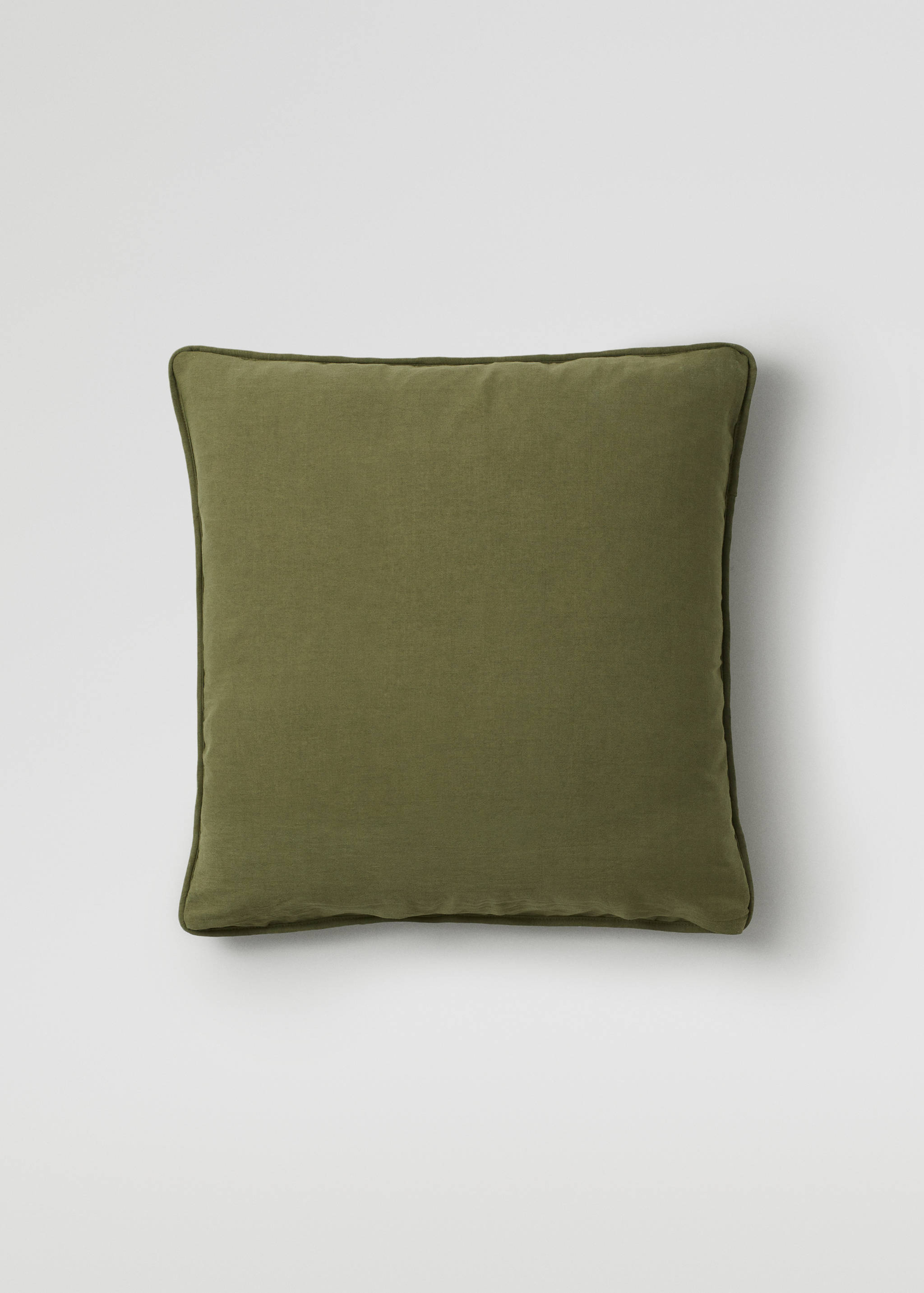 Gesteppte Kissenhülle aus Baumwolle 60 x 60 cm - Mittlere Ansicht