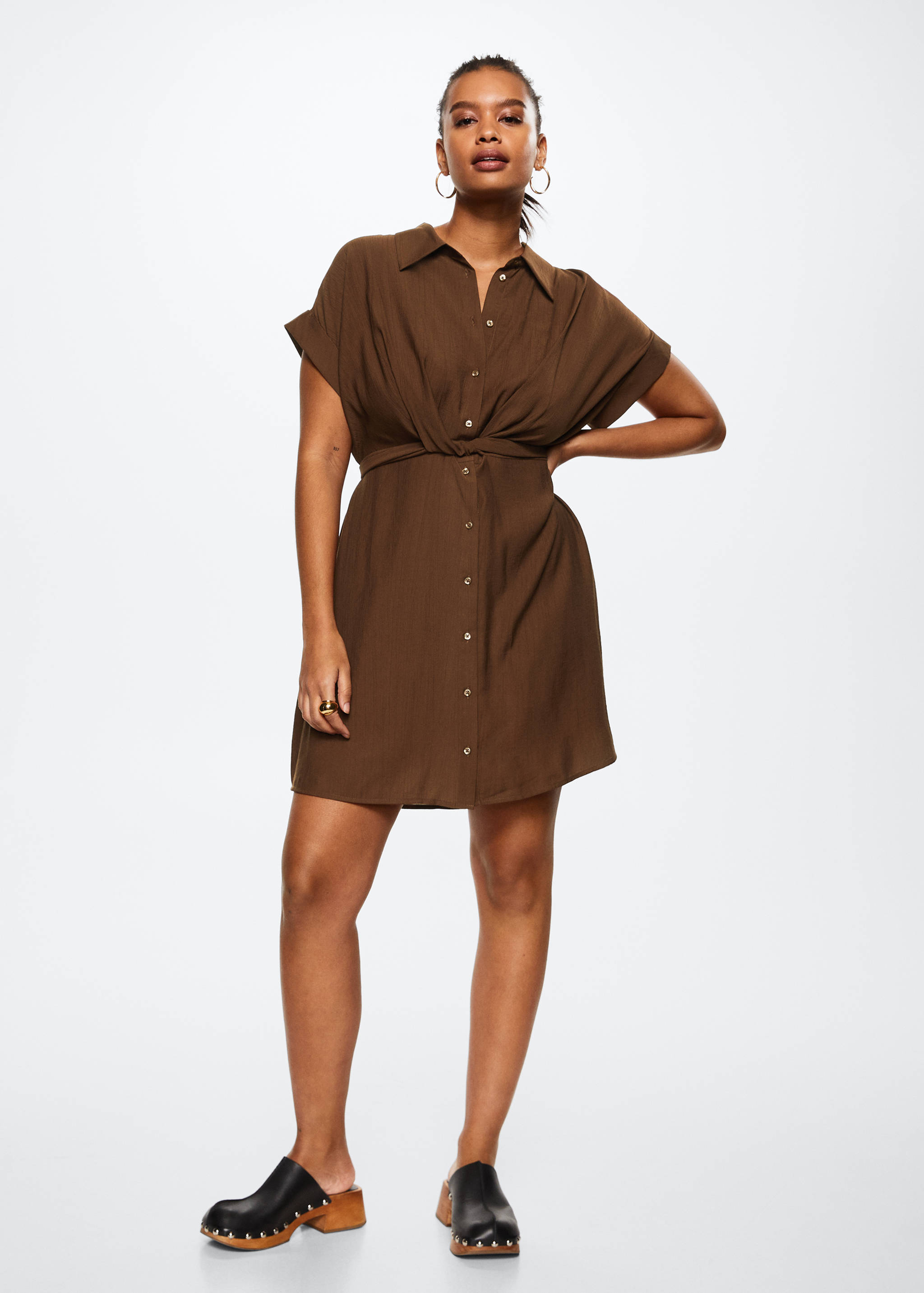 Bow shirt dress - Details of the article 6