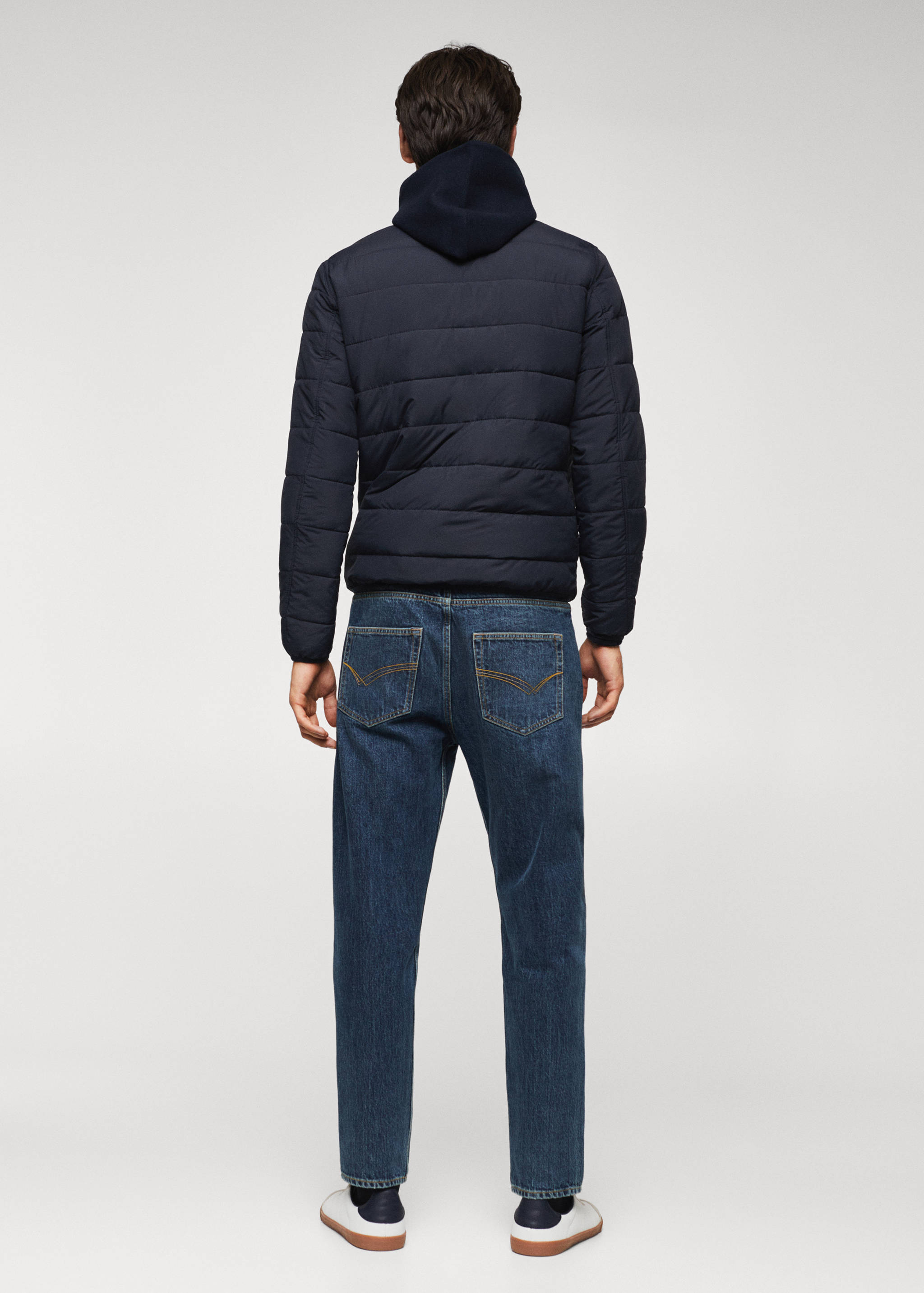 Jaqueta embuatada water repellent - Revers de l'article