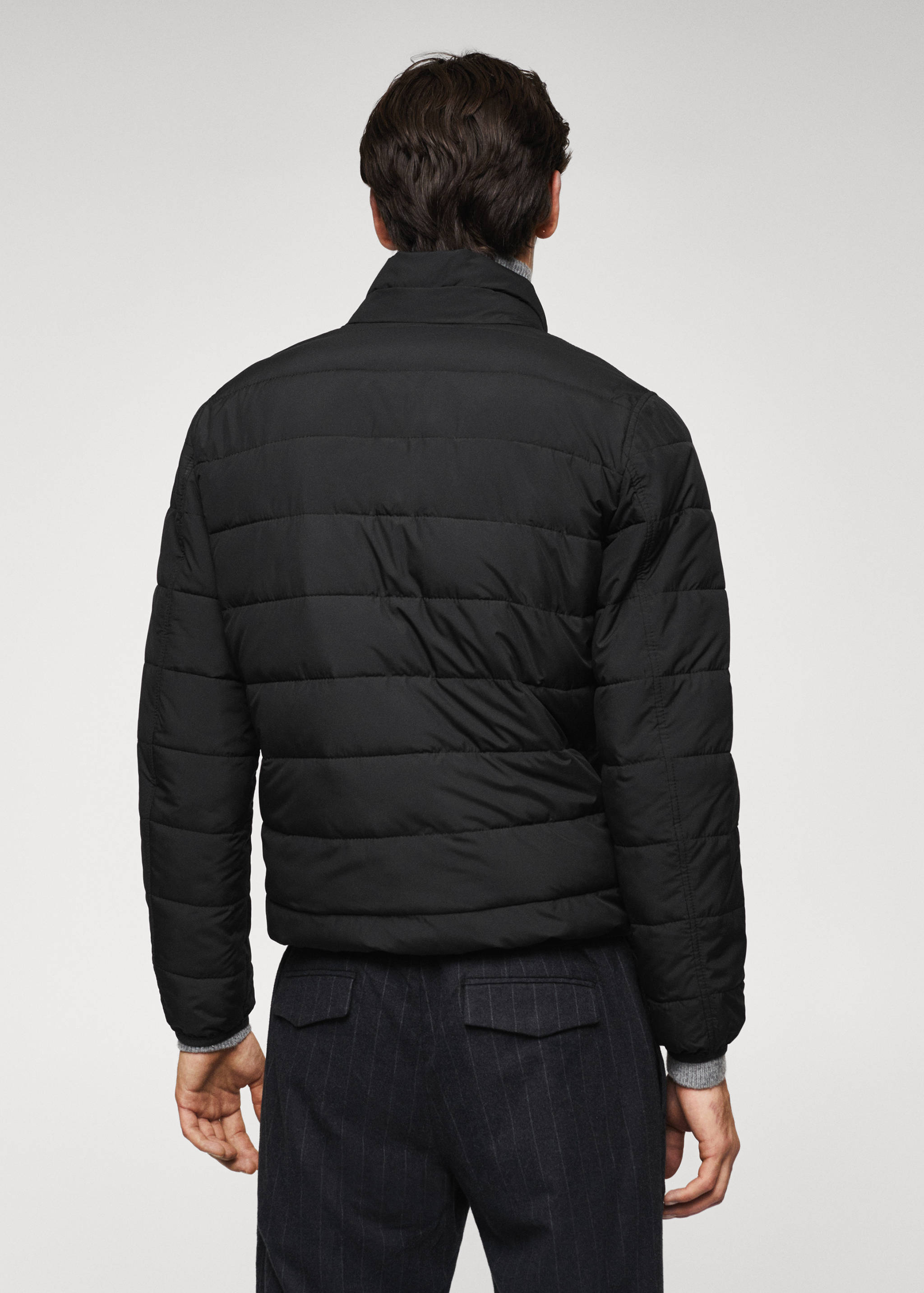 Jaqueta embuatada water repellent - Revers de l'article