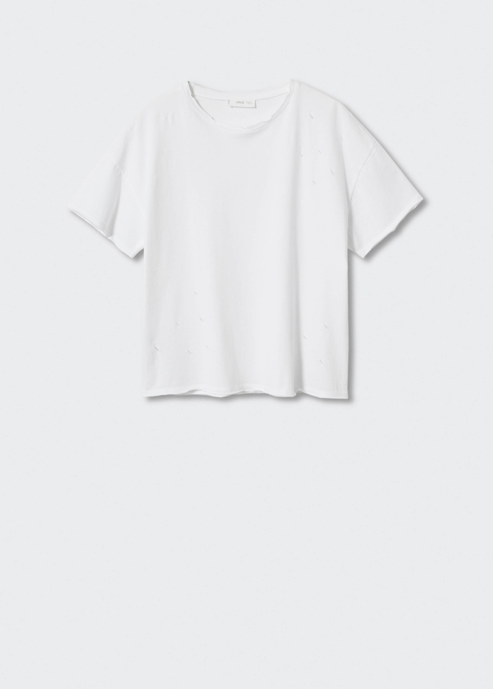 T-shirt déchiré - Article sans modèle