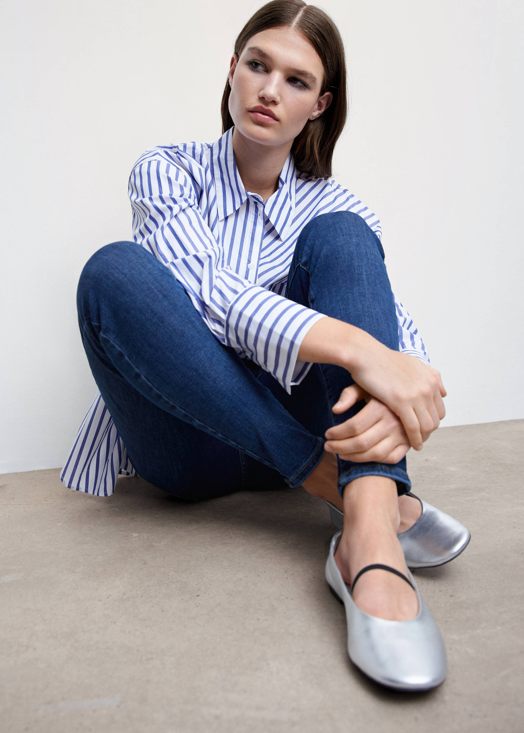 High-waist skinny jeans - Detail van het artikel 2