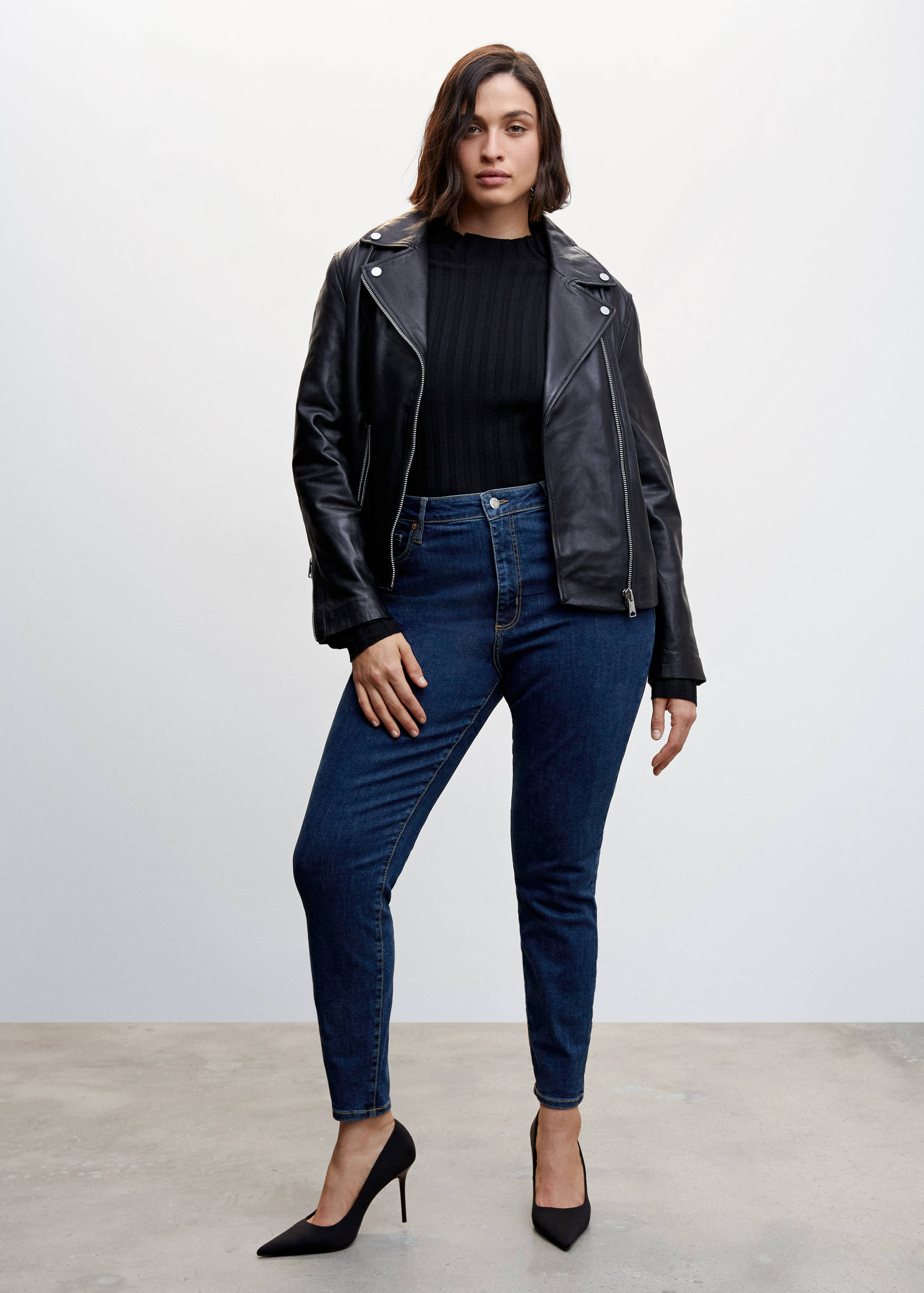 High-waist skinny jeans - Detail van het artikel 3