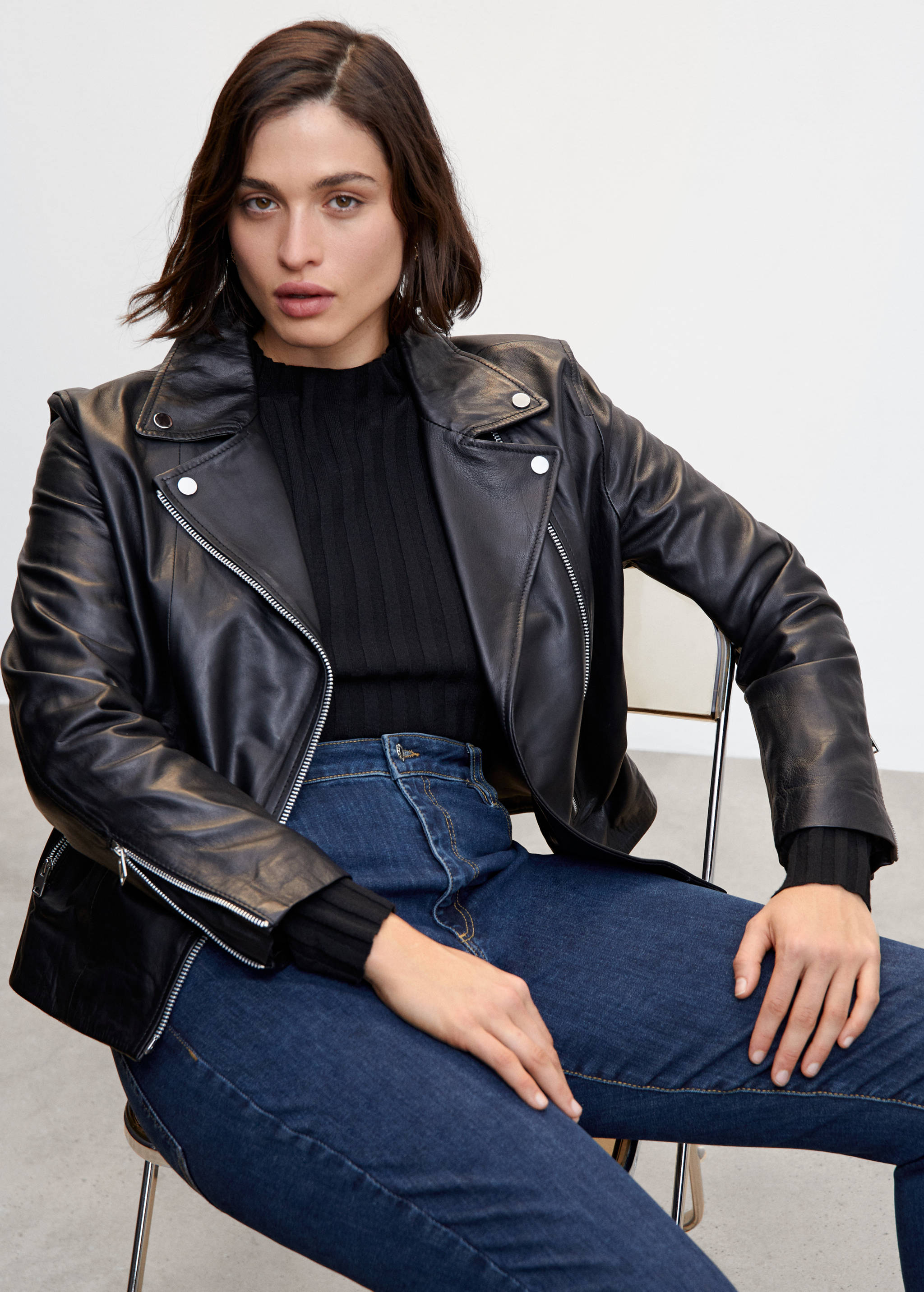 High-waist skinny jeans - Detail van het artikel 4