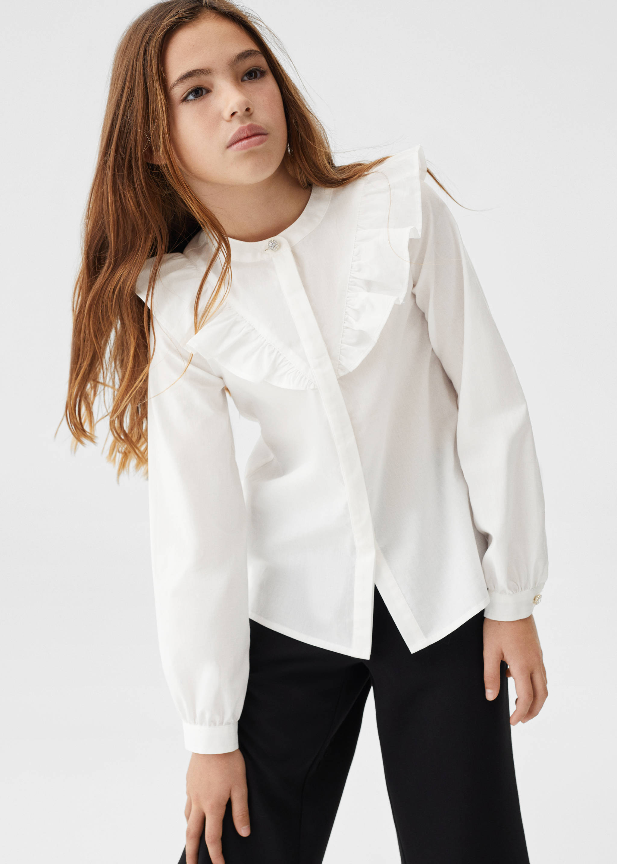 Brusa botó joia - Pla mig