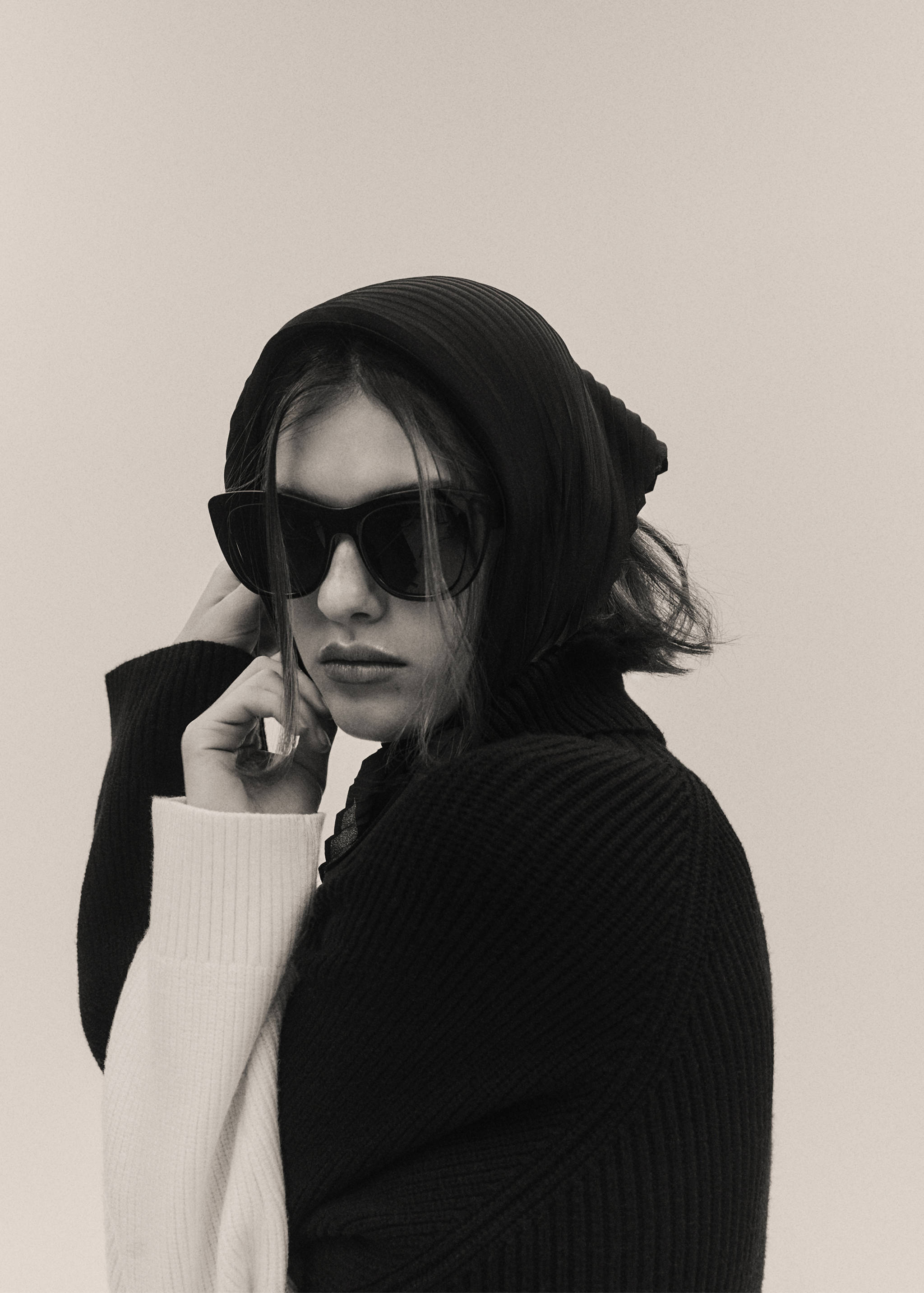 Pull-over col roulé bicolore - Détail de l'article 6