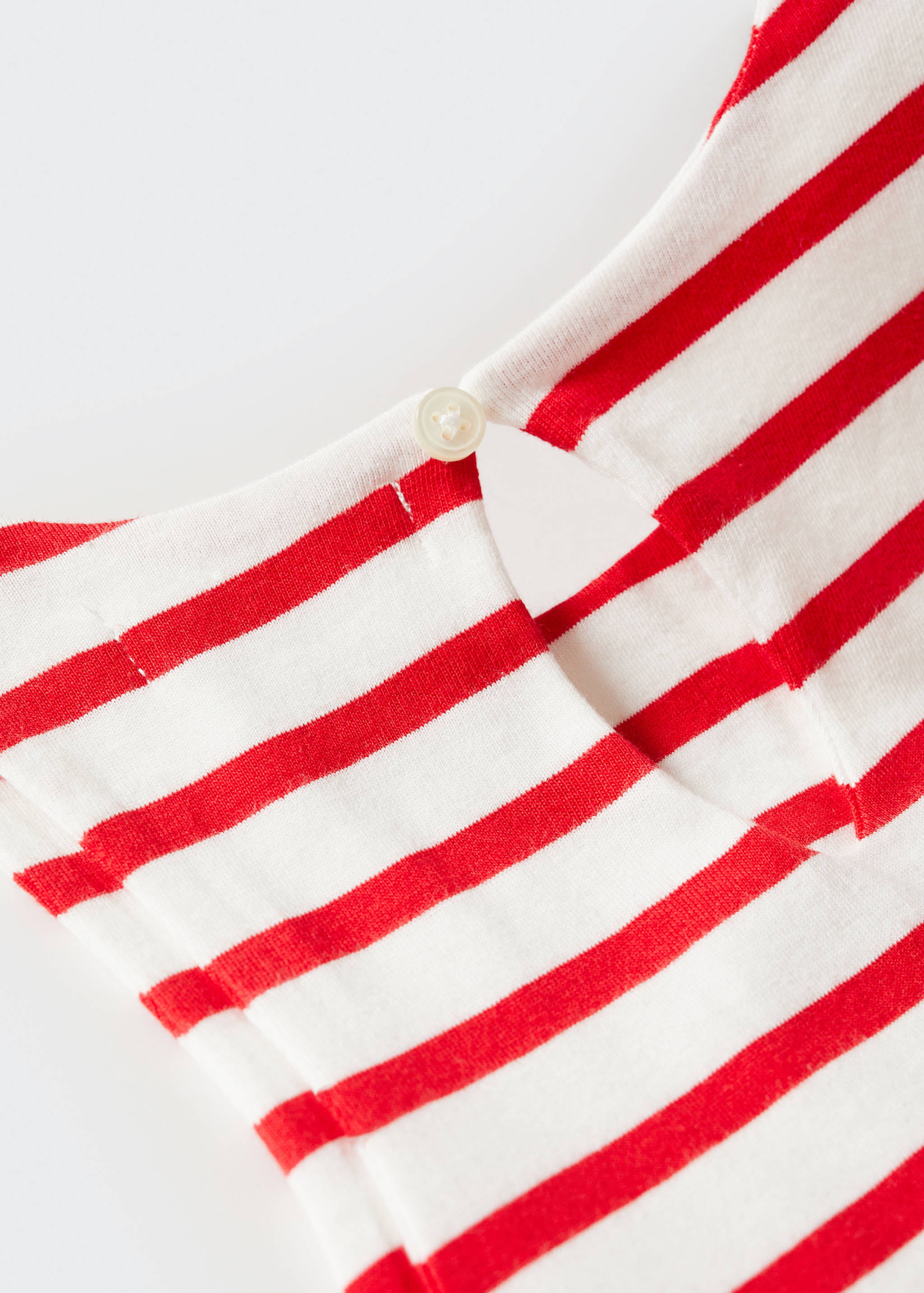 Striped ruffle dress - Details of the article 8