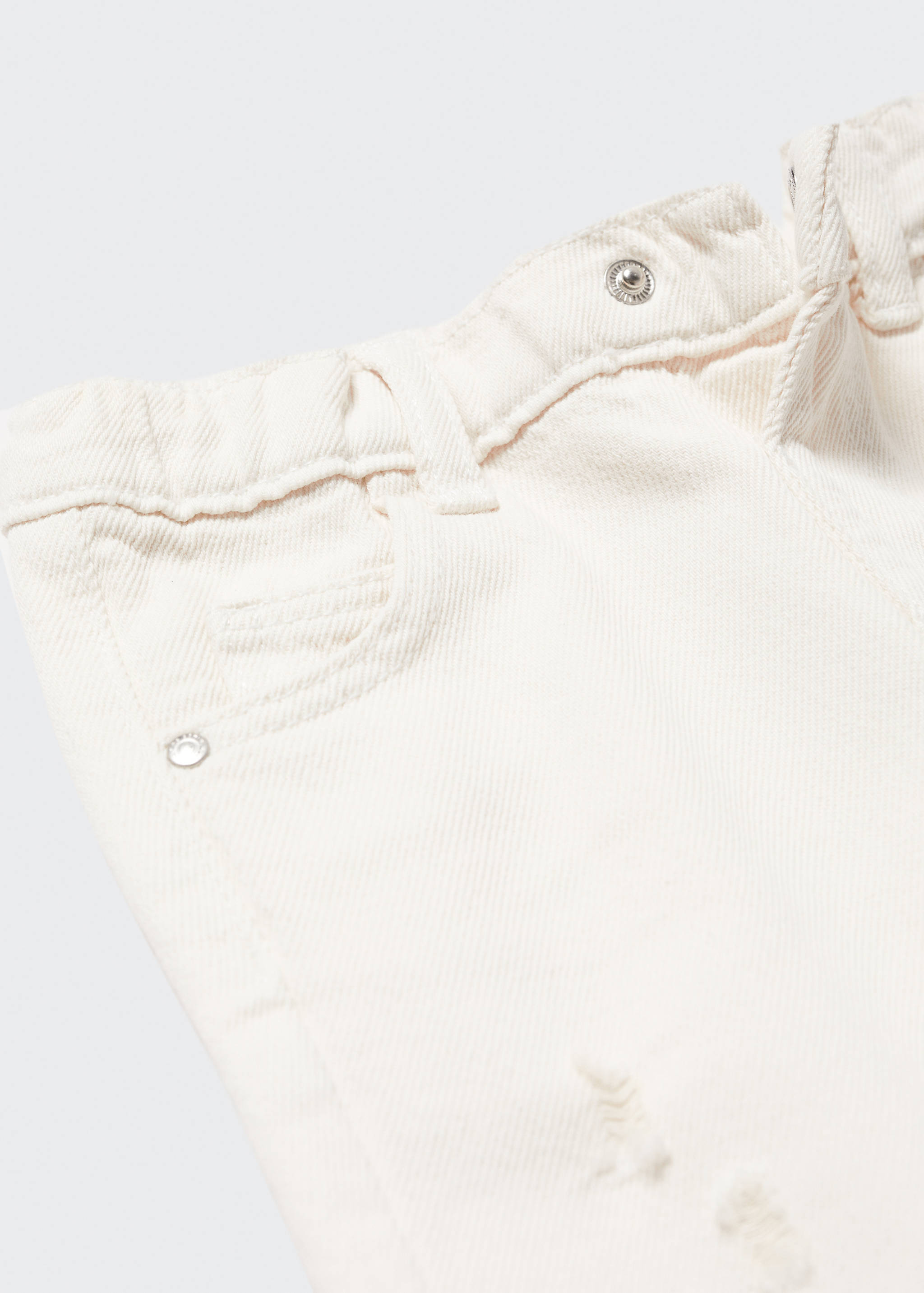 Drawstring waist jeans - Details of the article 8