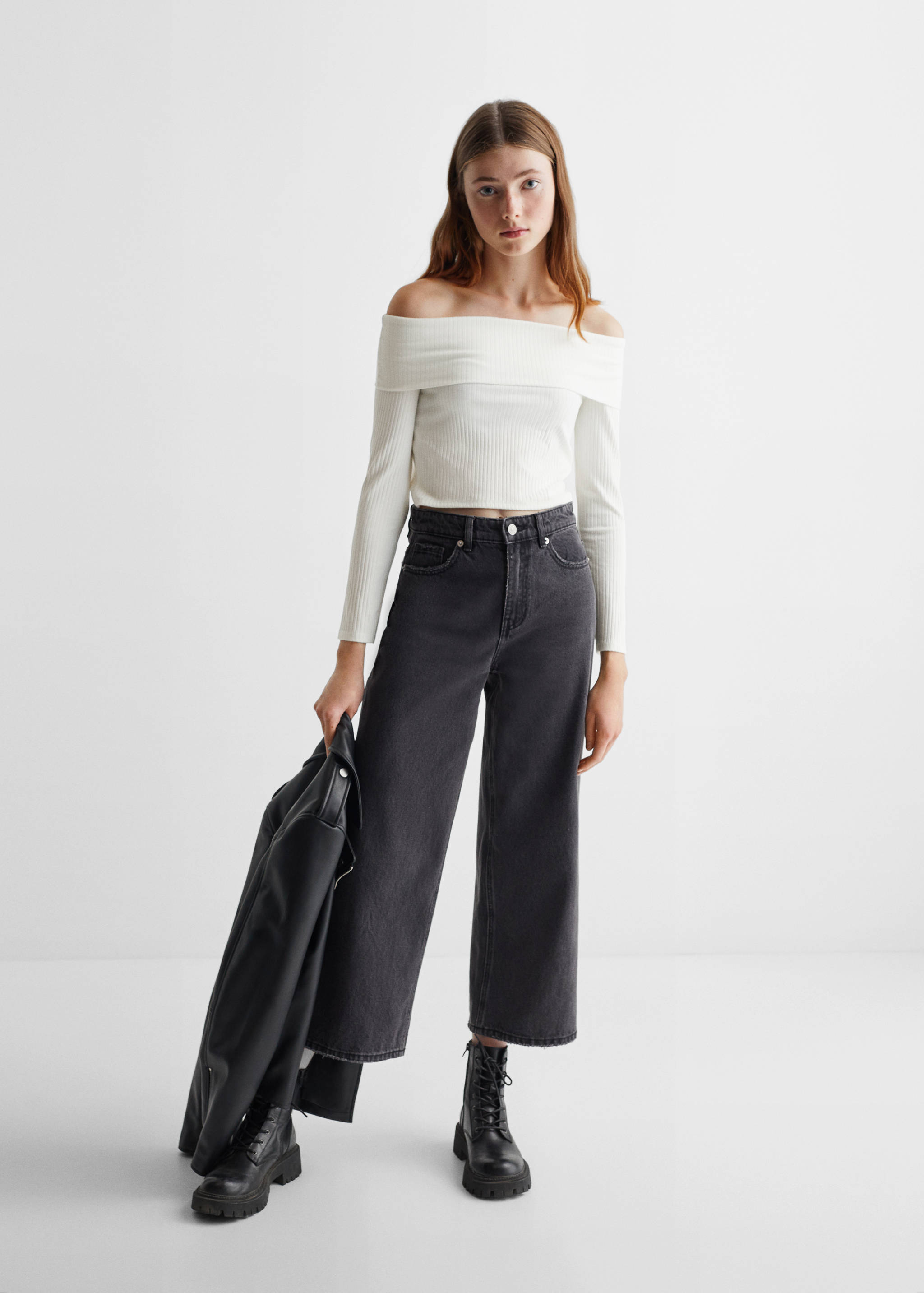 Boat neck t-shirt - General plane