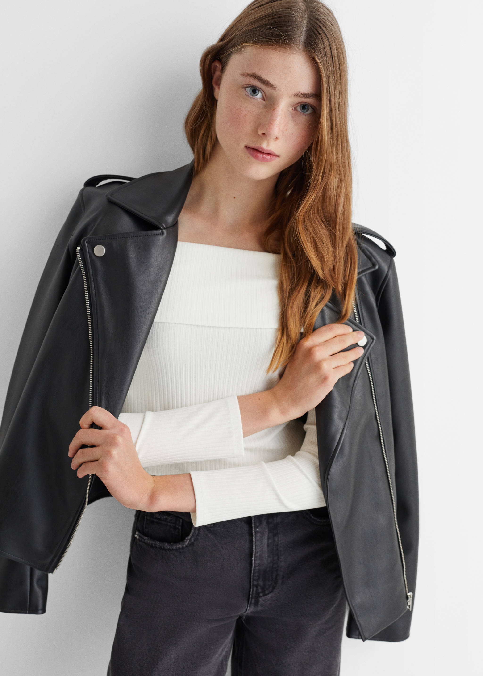 Boat neck t-shirt - Details of the article 2