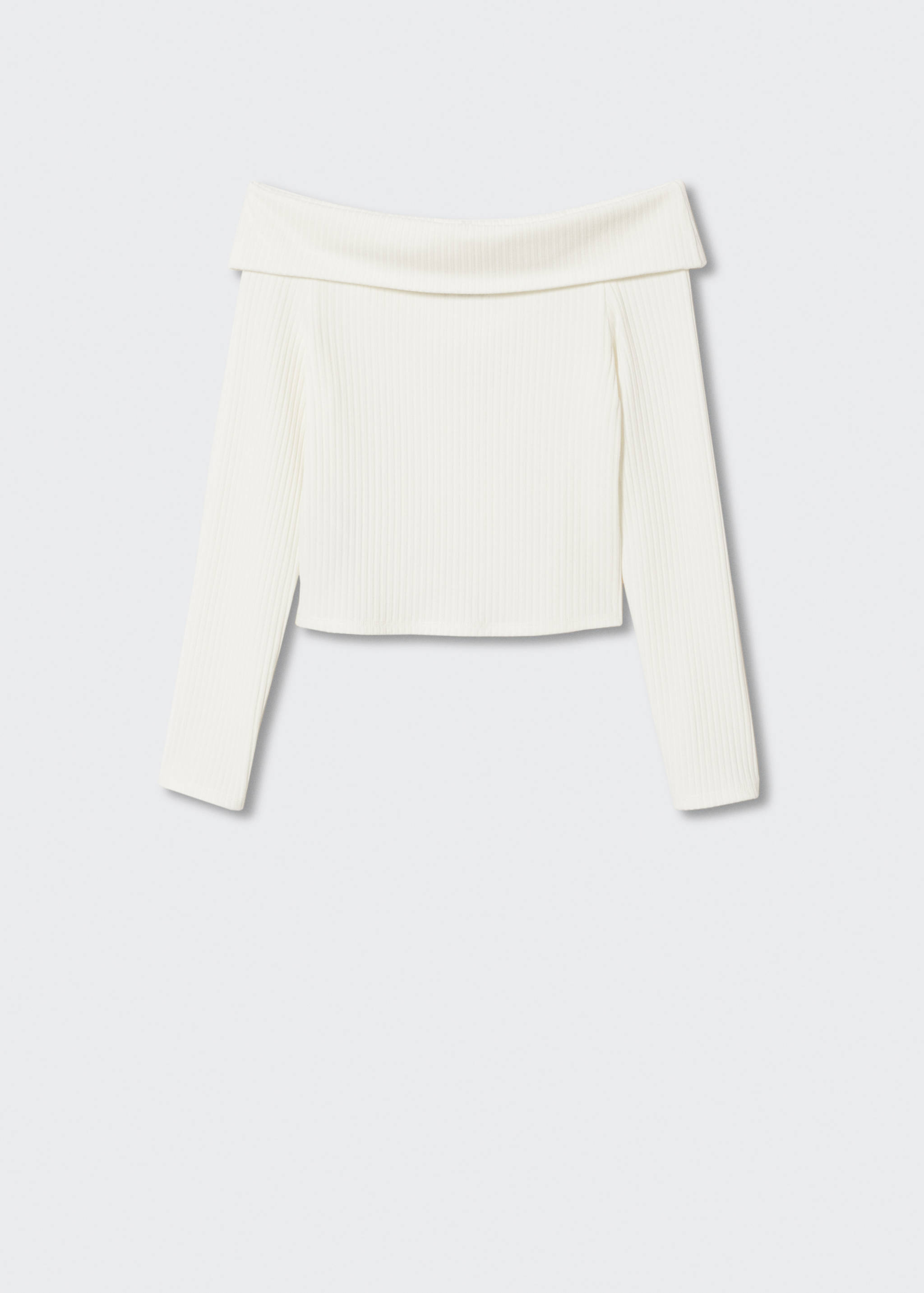 Boat neck t-shirt - Article without model