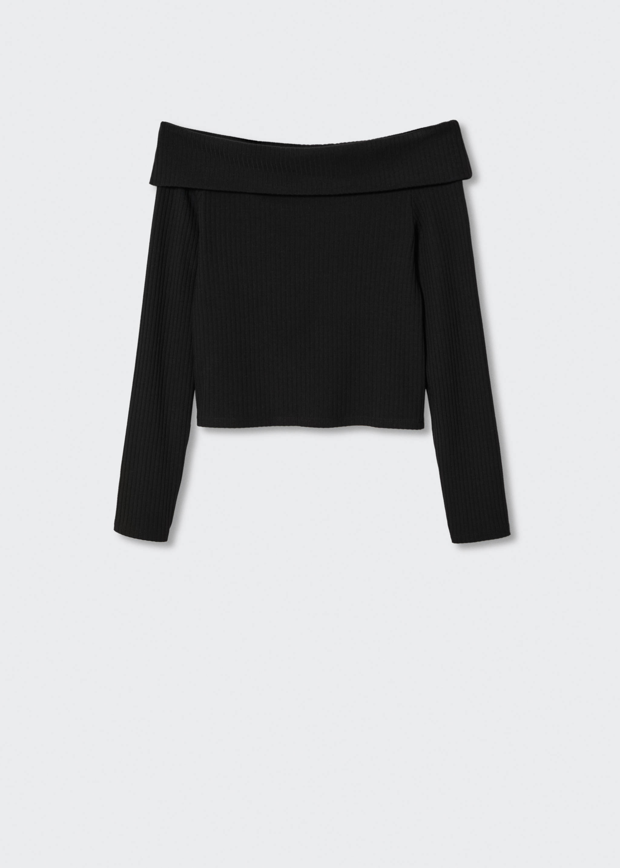 Boat neck t-shirt - Article without model