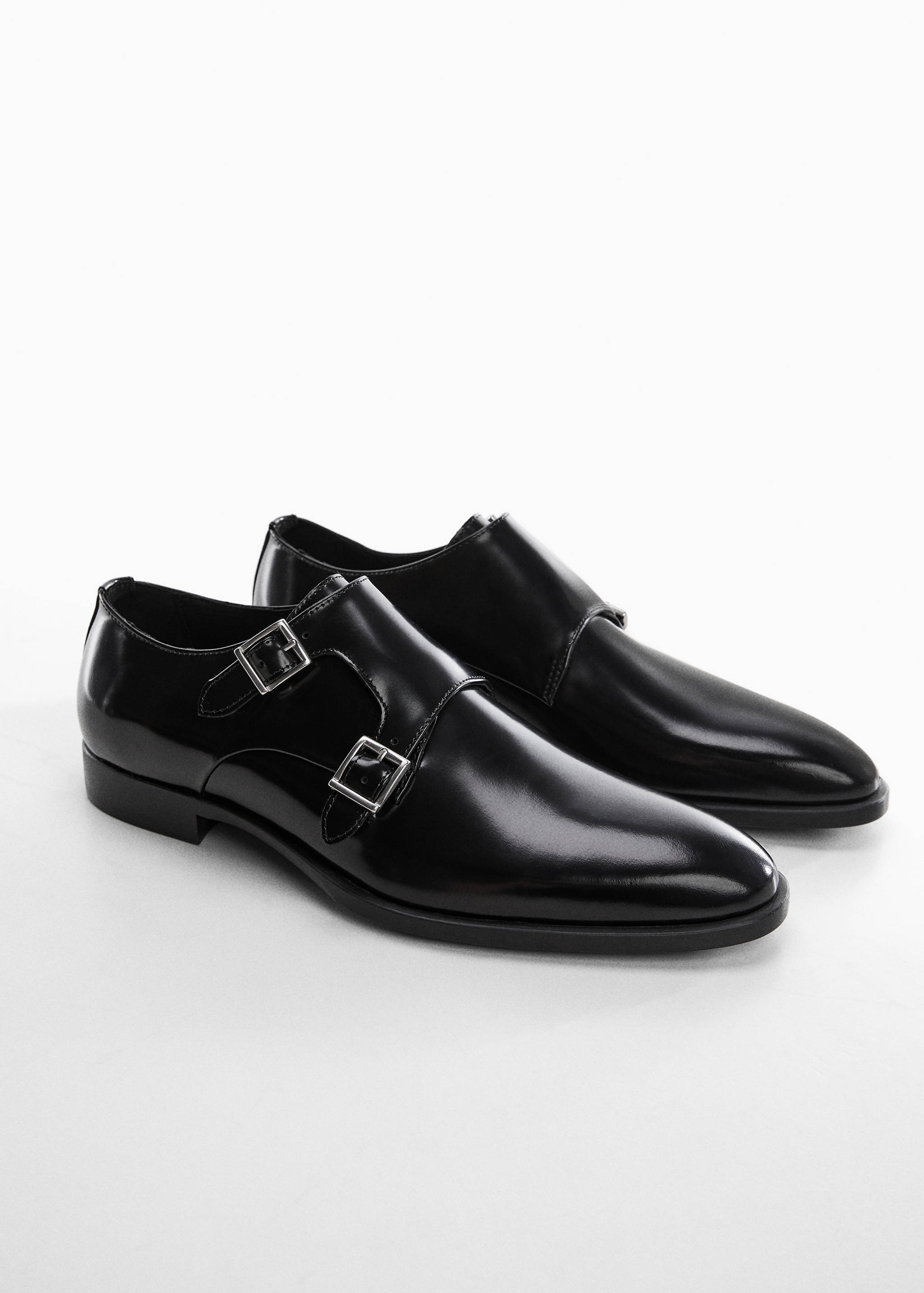 Polished leather shoes - Medium plane