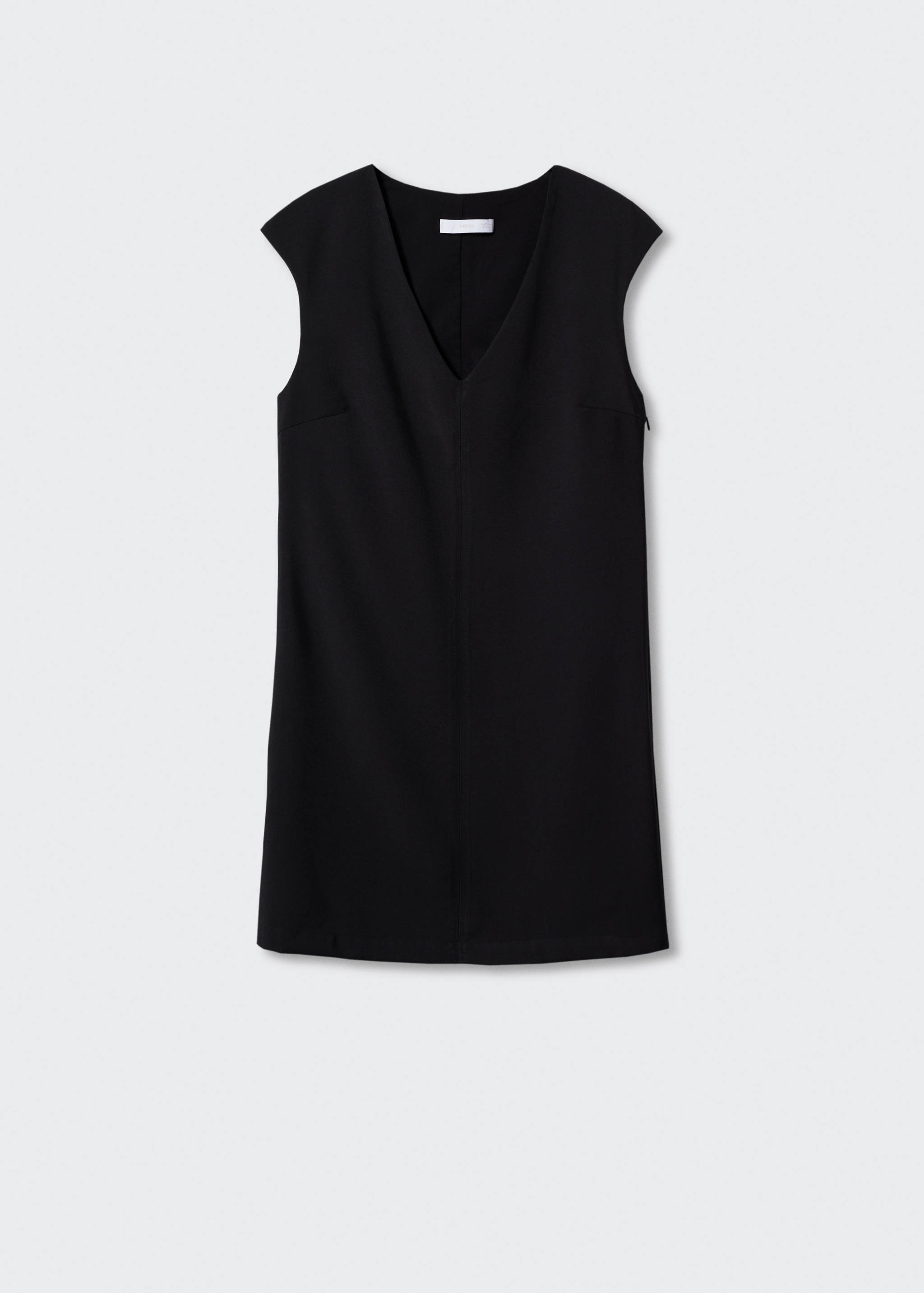 V-neckline short dress - Article without model