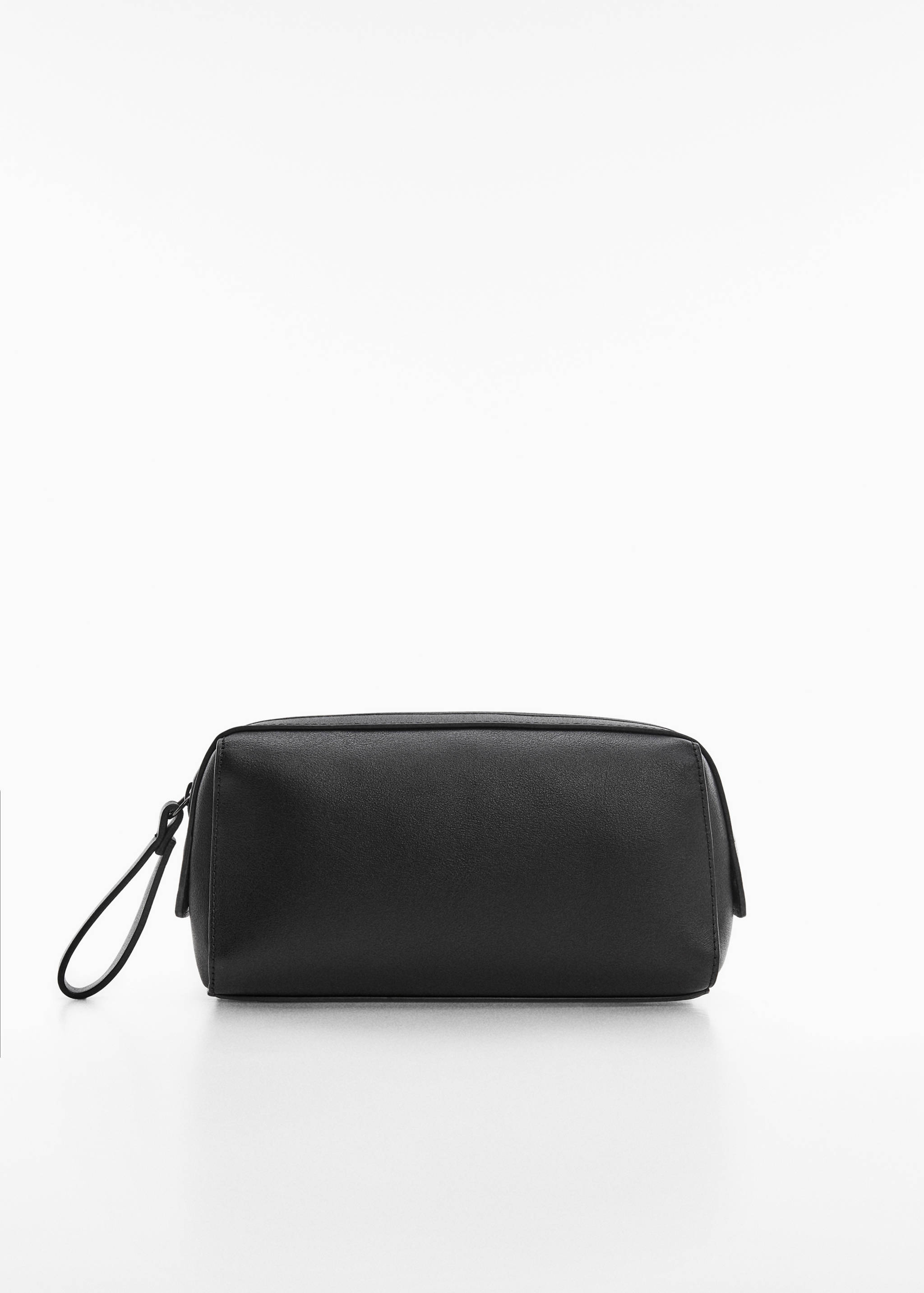 Leather-effect toiletry bag - Article without model