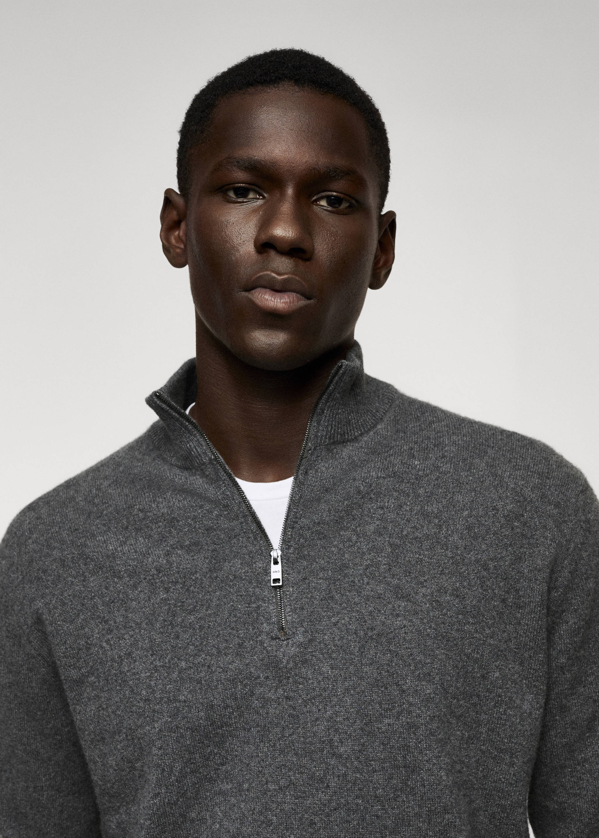 Pull-over cachemire col zippé - Détail de l'article 6