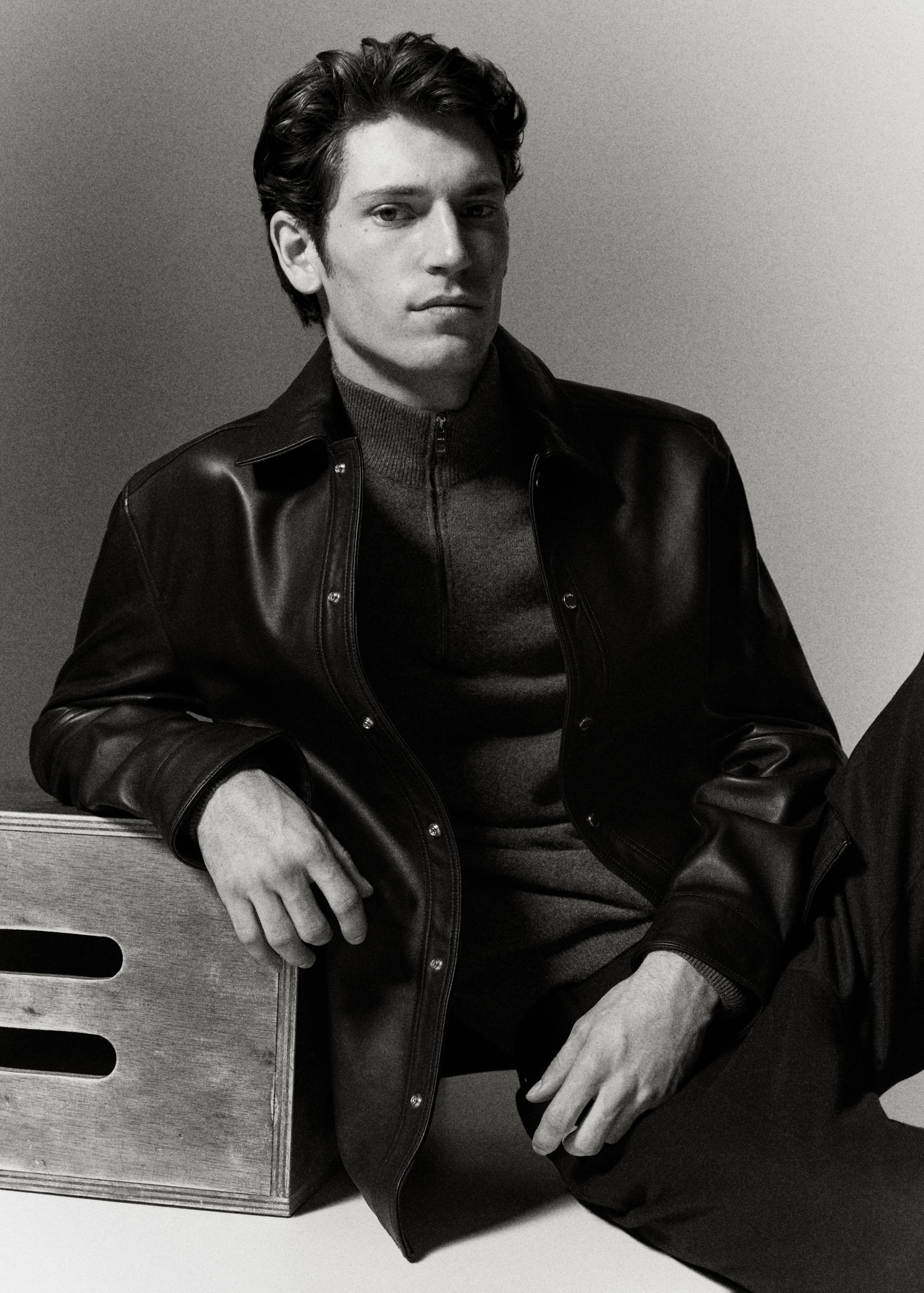 Zip-neck cashmere sweater  - Details of the article 5