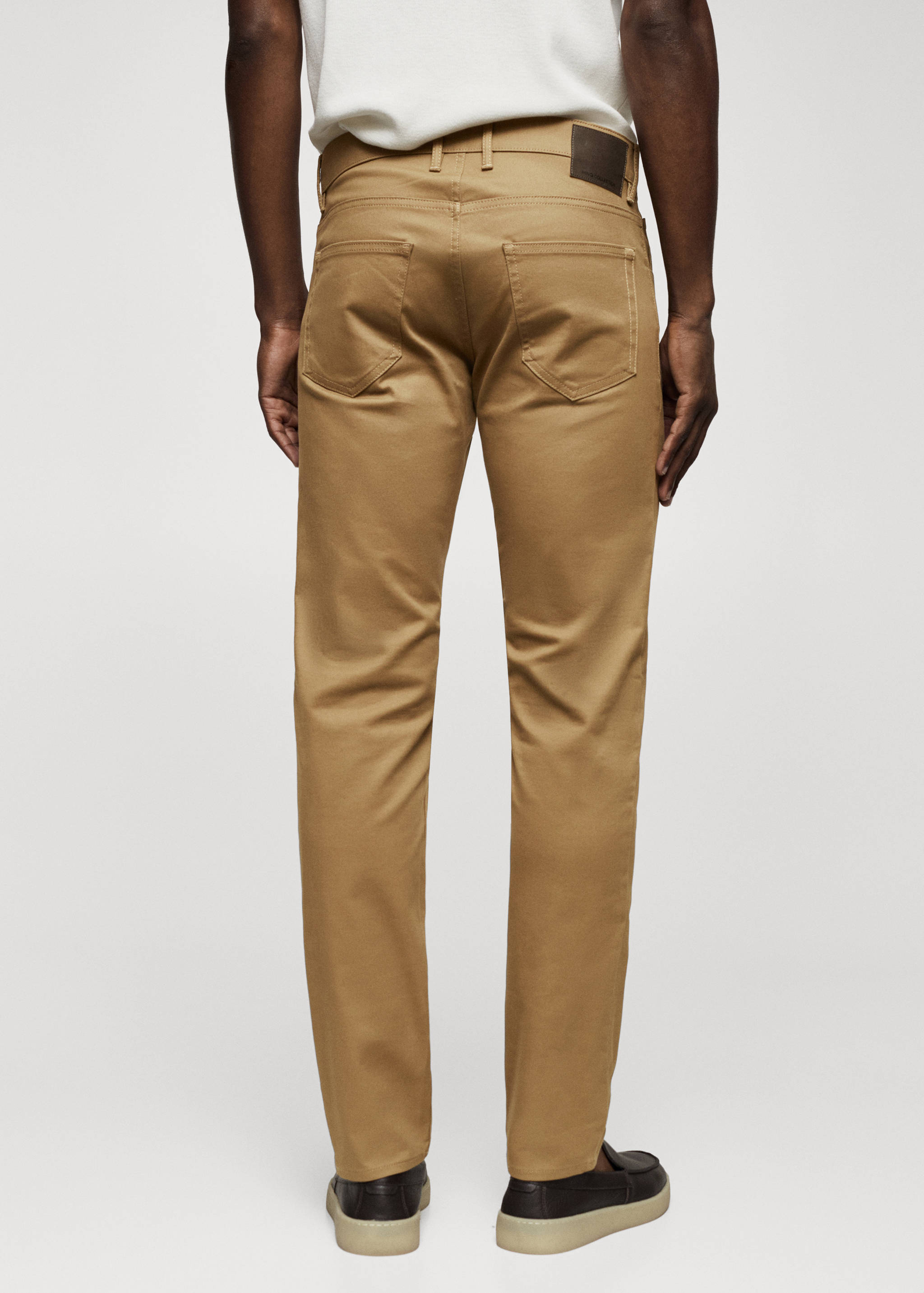 Pantalons estil texà slim fit sarja - Revers de l'article