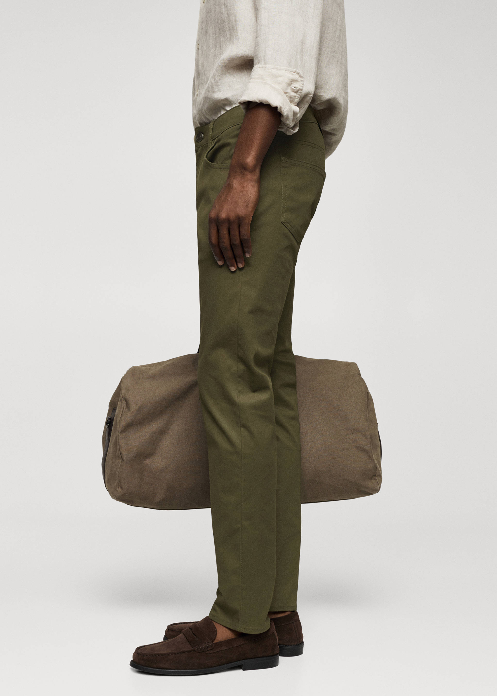 Pantalons estil texà slim fit sarja - Detall de l'article 2