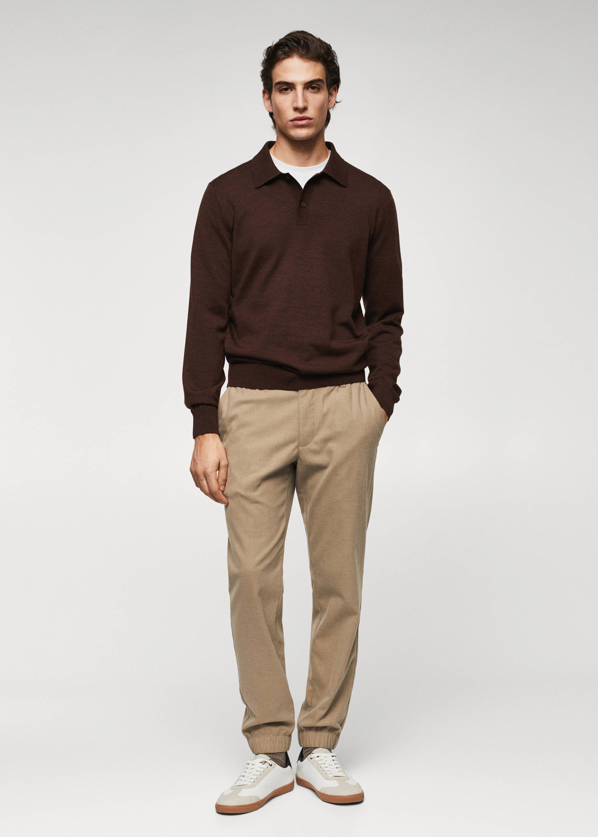 Joggerpants aus Serge-Baumwolle - Allgemeine Ansicht