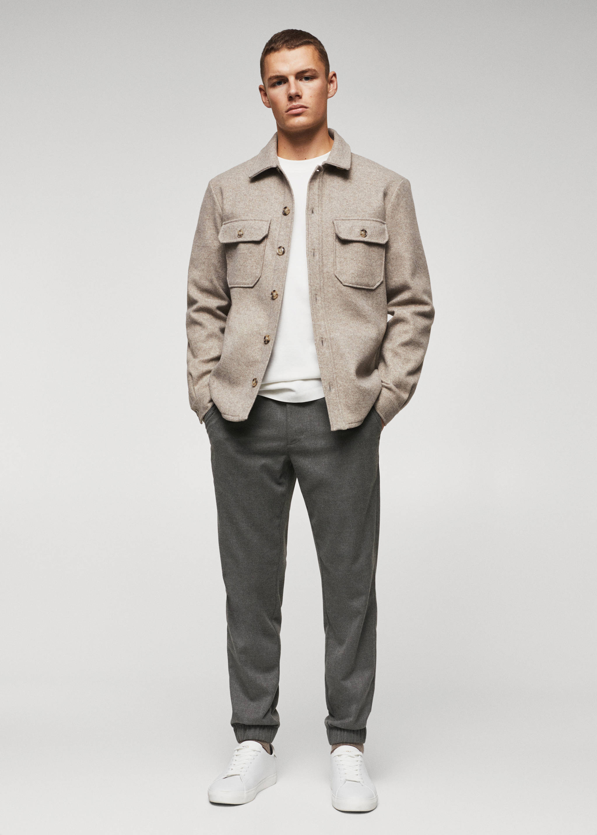 Joggerpants aus Serge-Baumwolle - Allgemeine Ansicht