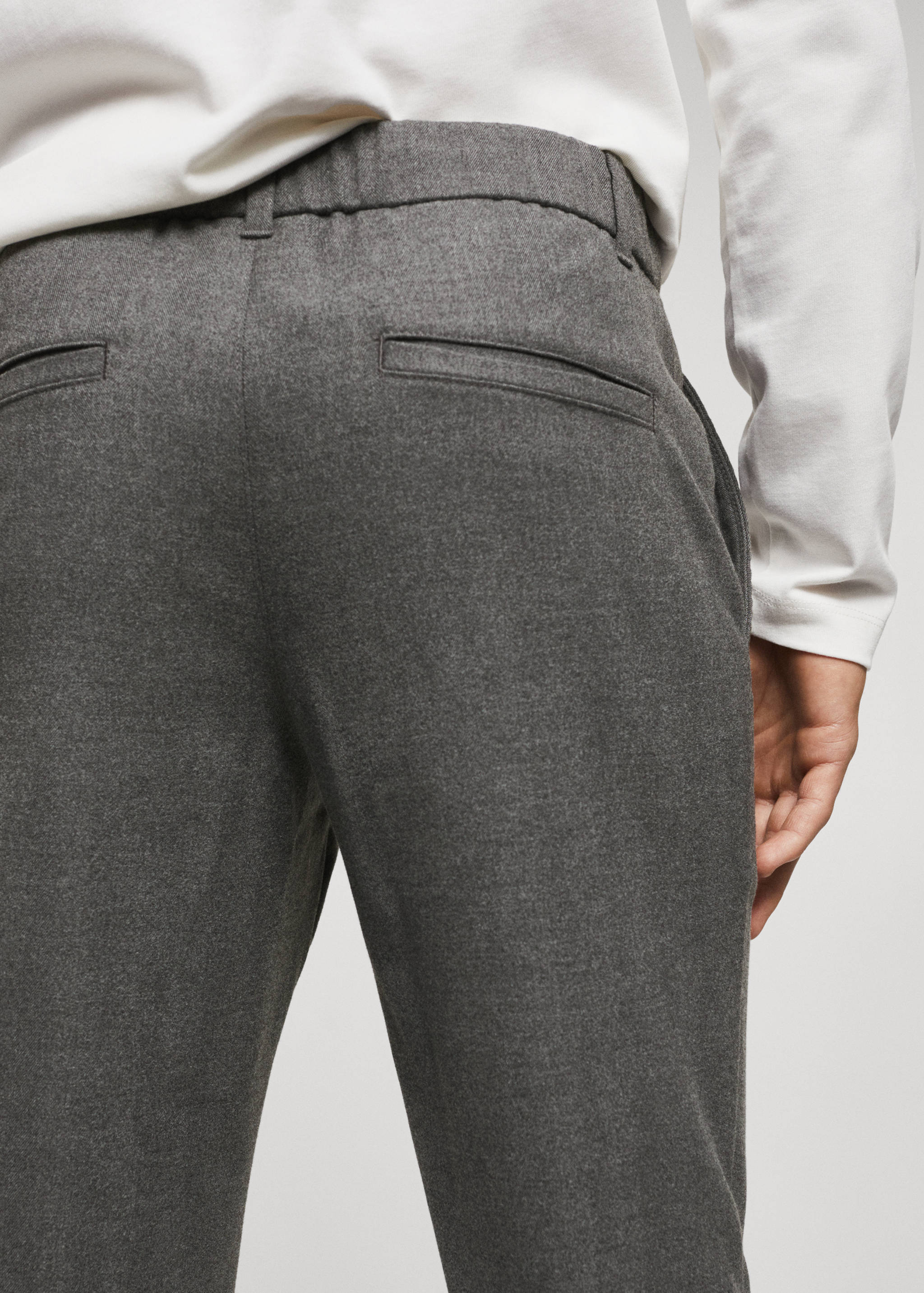 Joggerpants aus Serge-Baumwolle - Detail des Artikels 4