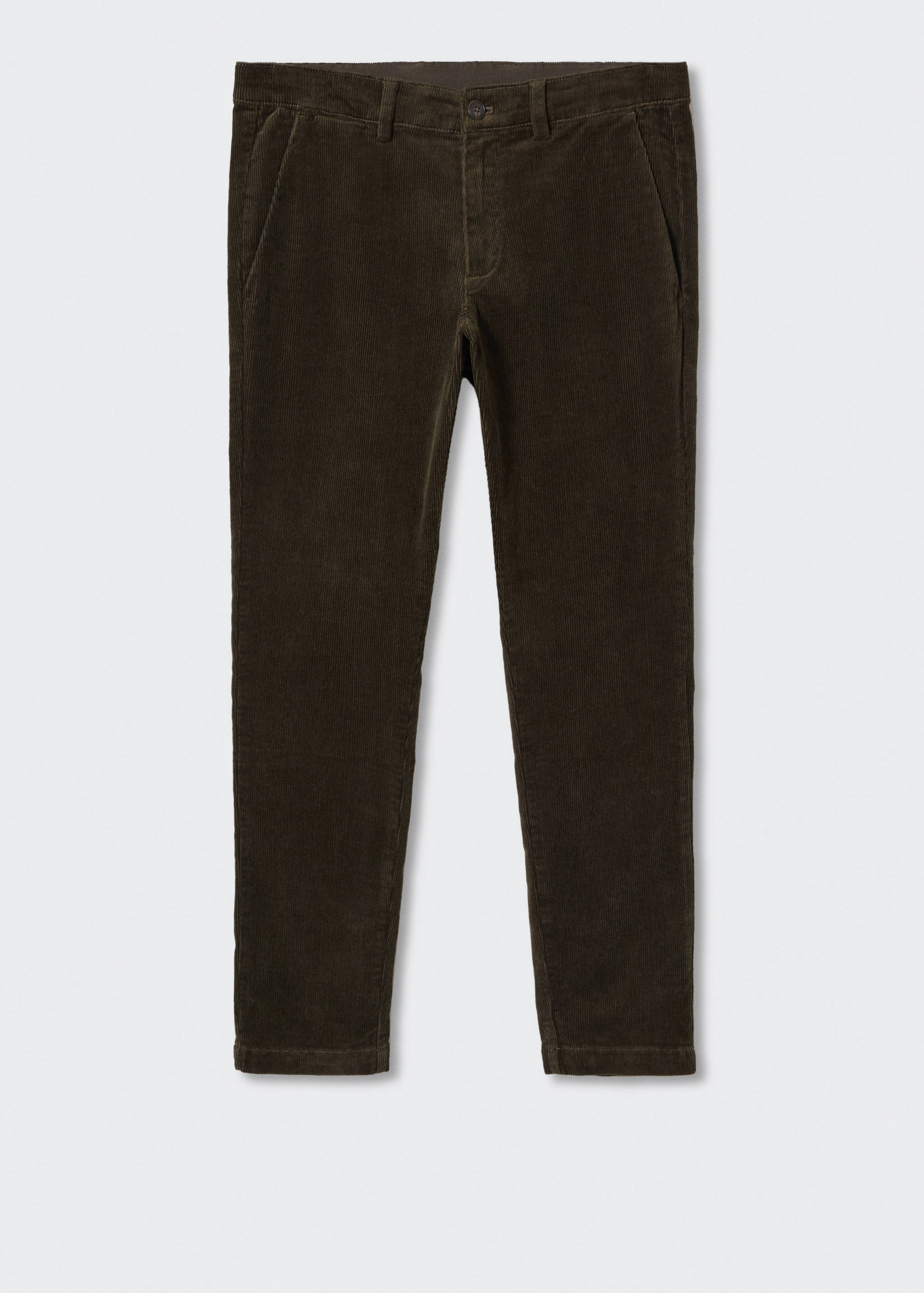 Tapered Cordhose in Cropped-Länge - Artikel ohne Model