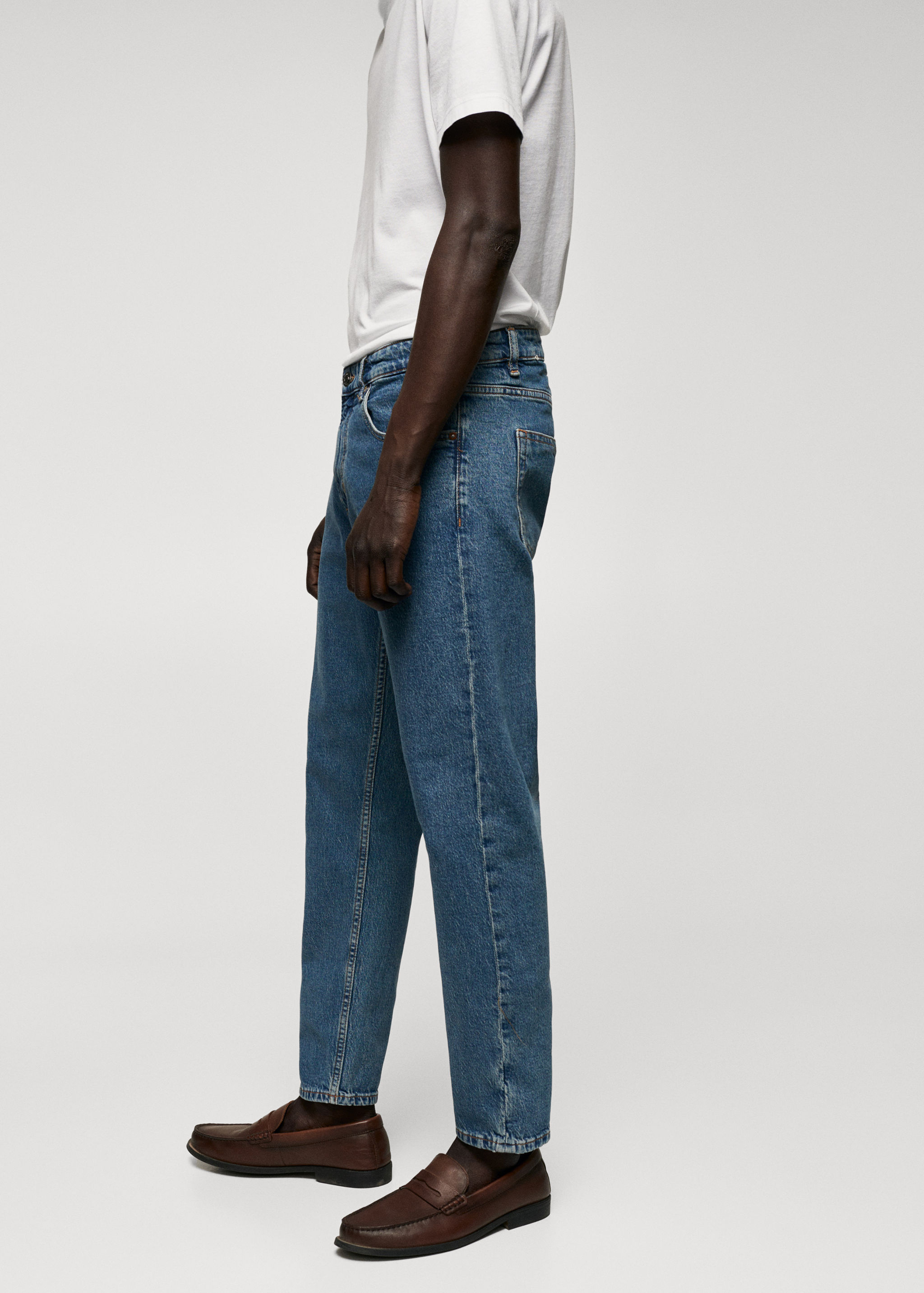Jeans Ben tapered e cropped - Pormenor do artigo 2