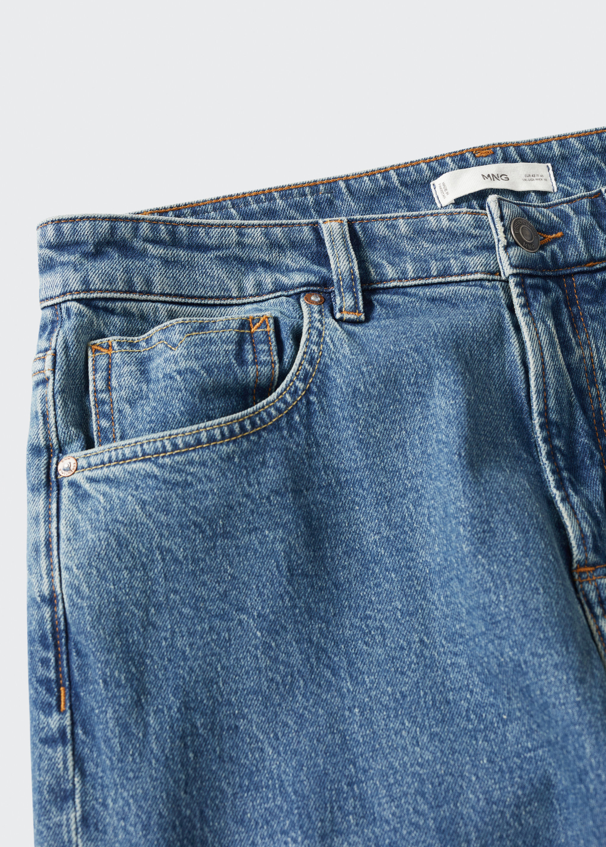 Jeans Ben tapered e cropped - Pormenor do artigo 8