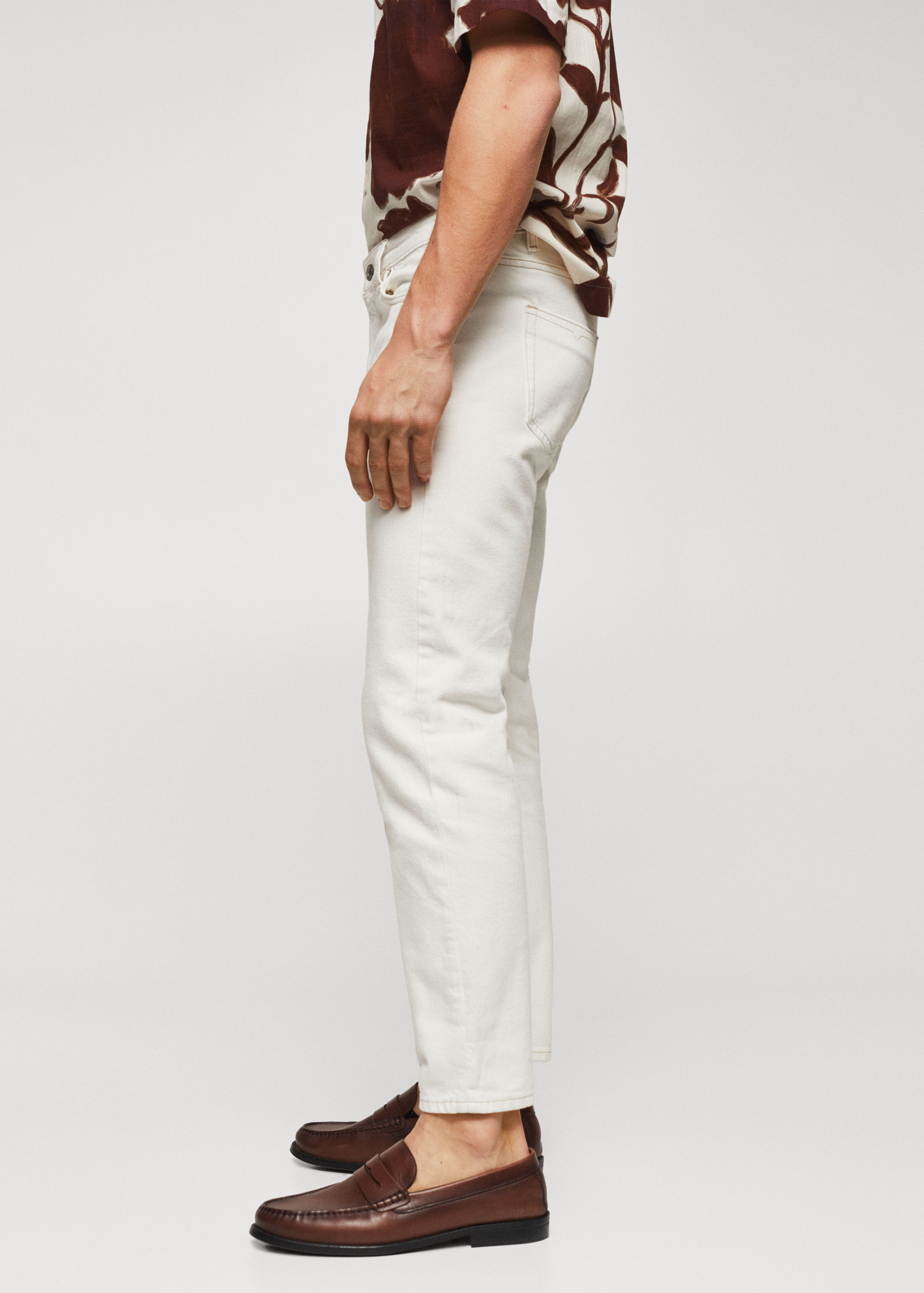 Jeans Ben tapered e cropped - Pormenor do artigo 2