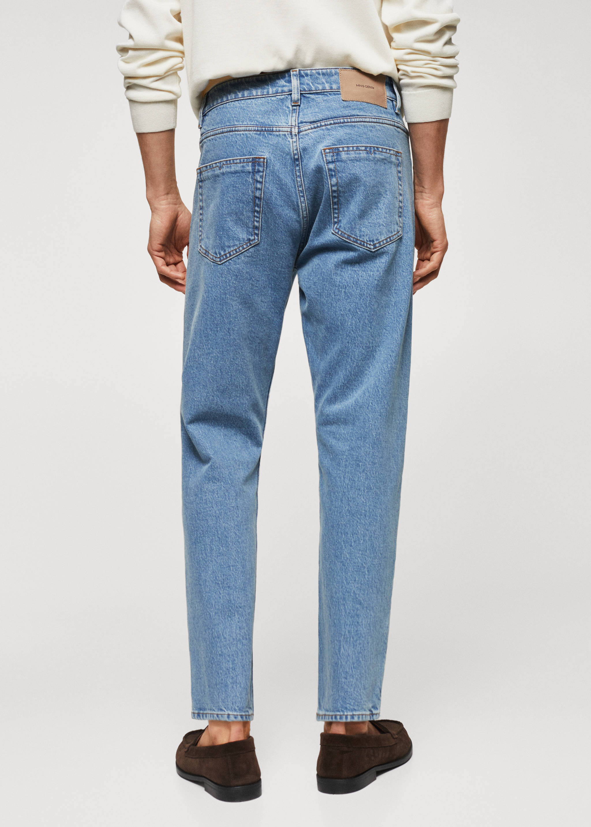 Jeans Ben tapered cropped - Reverso del artículo