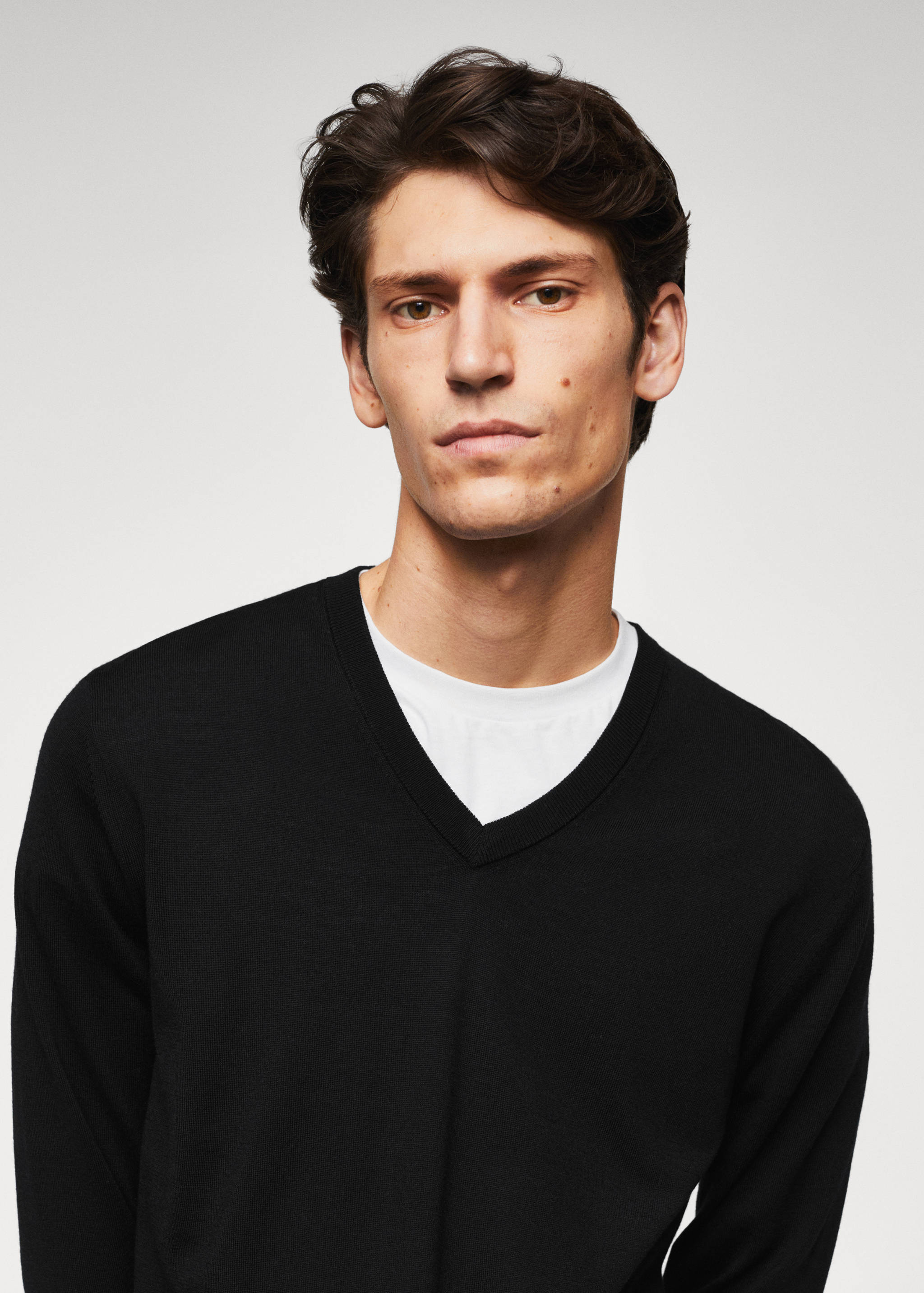 Pull laine mérinos lavable - Détail de l'article 1