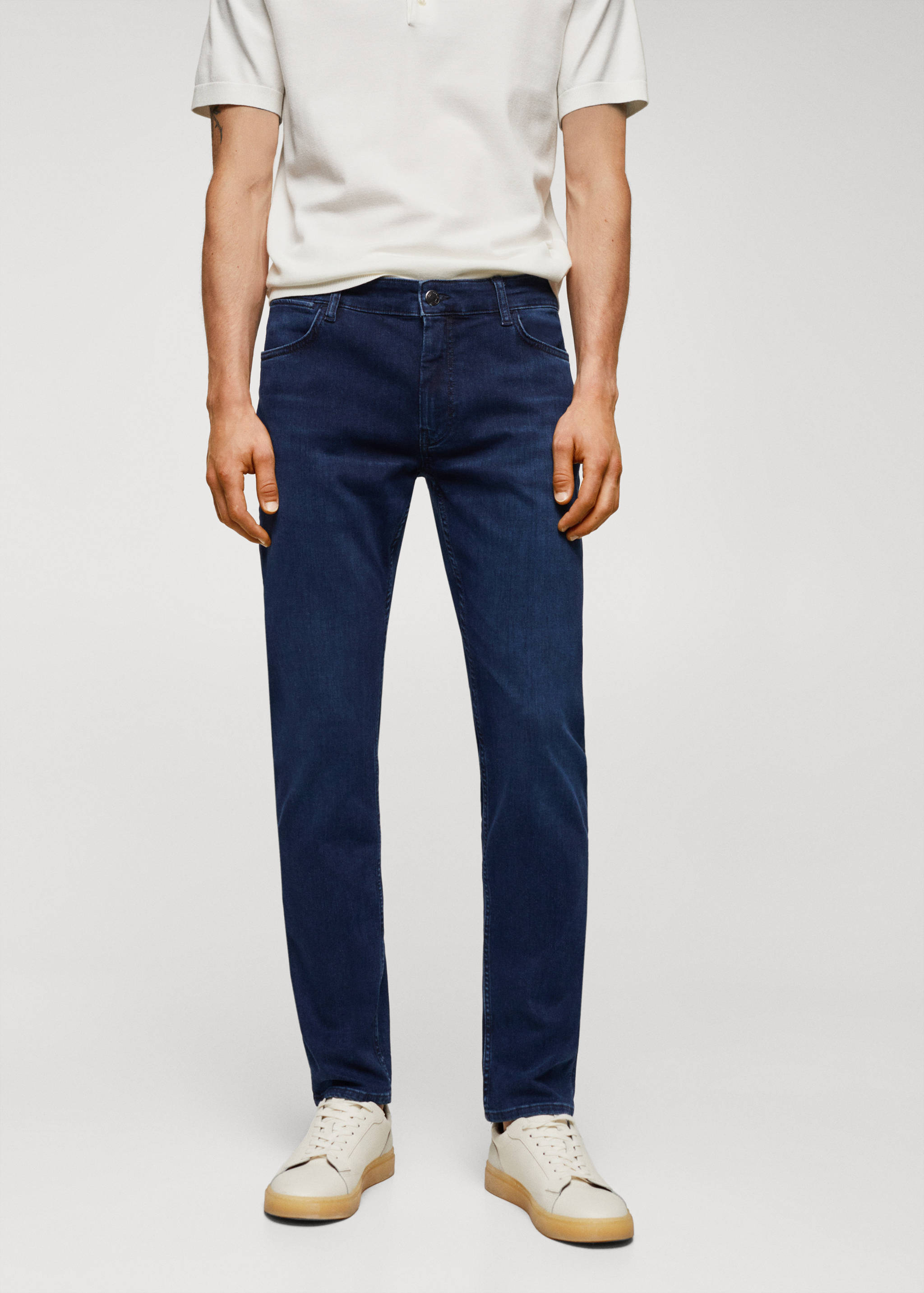 Slim fit Ultra Soft Touch Patrick jeans - Medium plane
