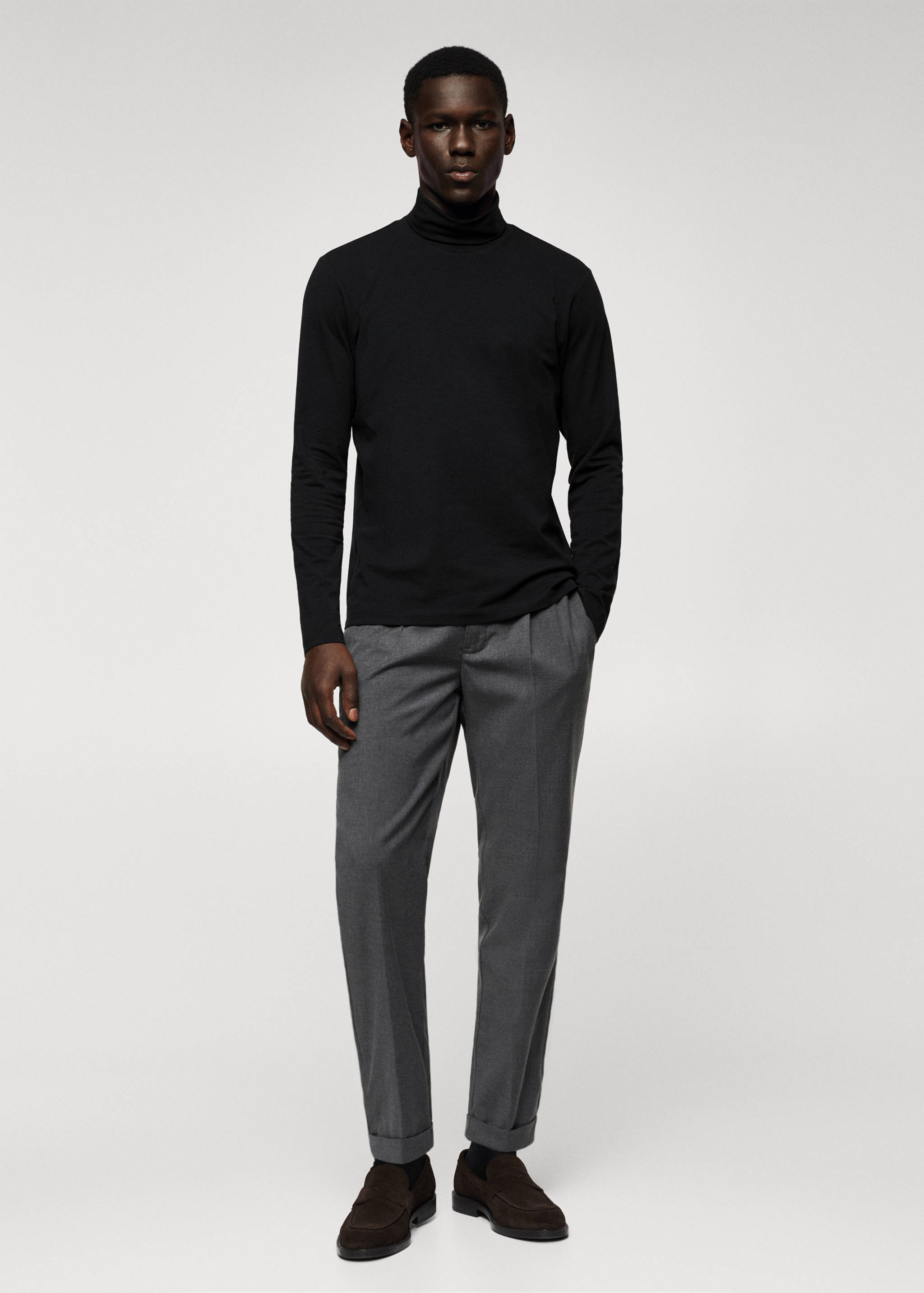 Turtleneck long-sleeved t-shirt - General plane