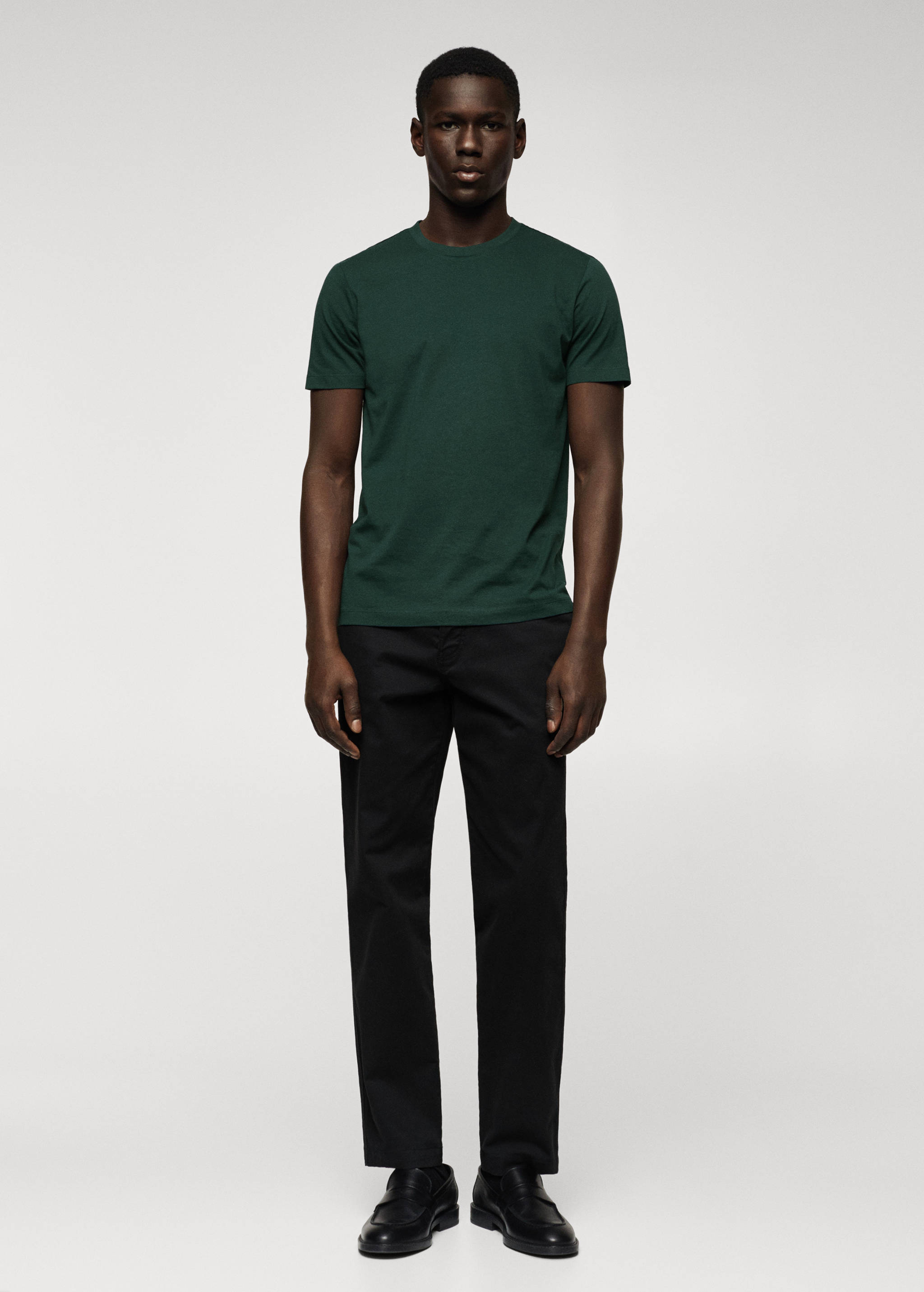 Basic lightweight cotton t-shirt - General plane