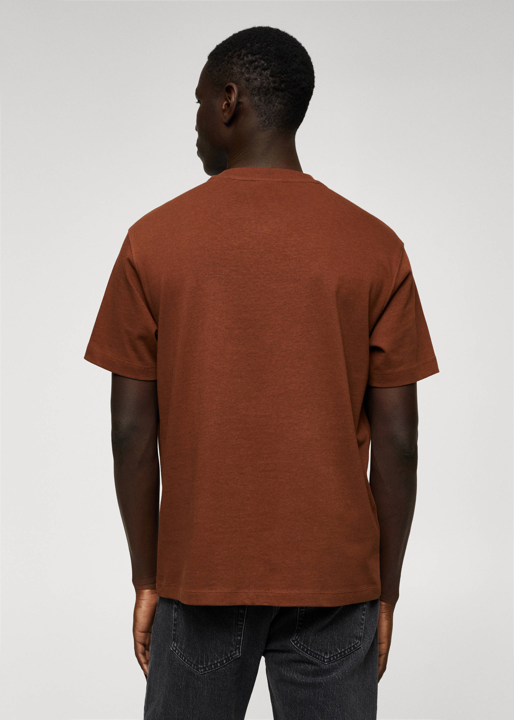 Samarreta cotó relaxed fit - Revers de l'article