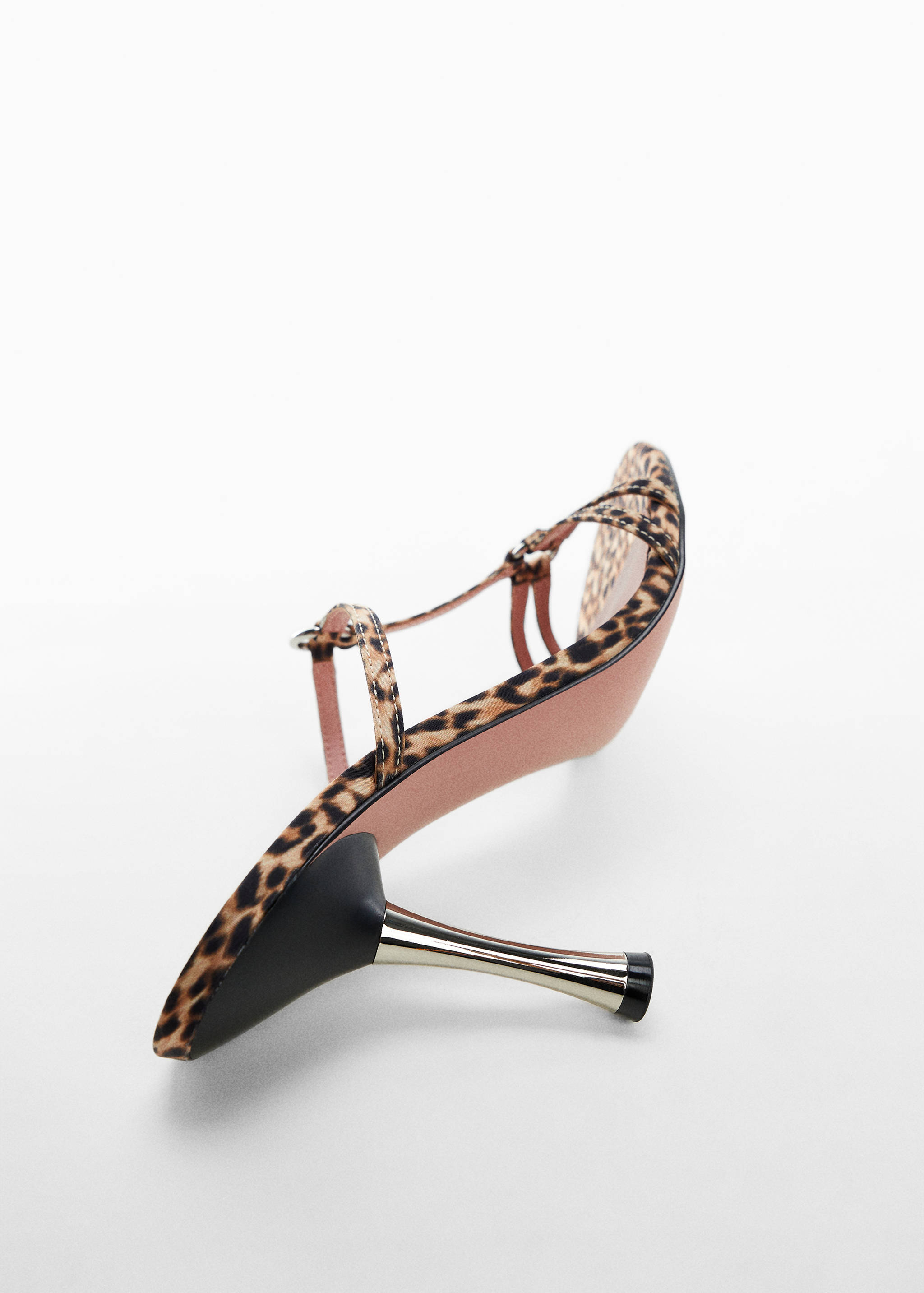 Leopard-heel sandals - Details of the article 1