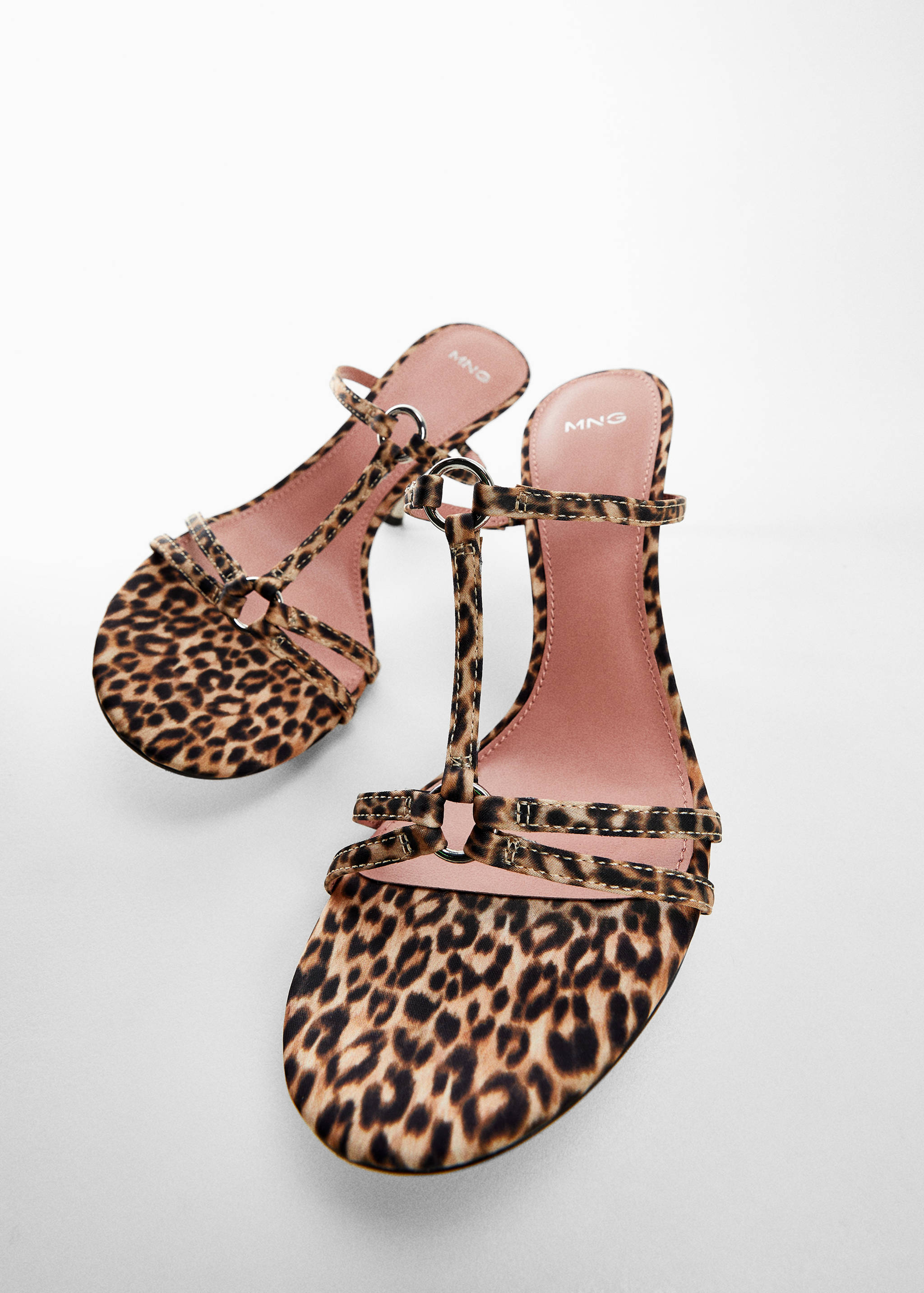Leopard-heel sandals - Details of the article 5